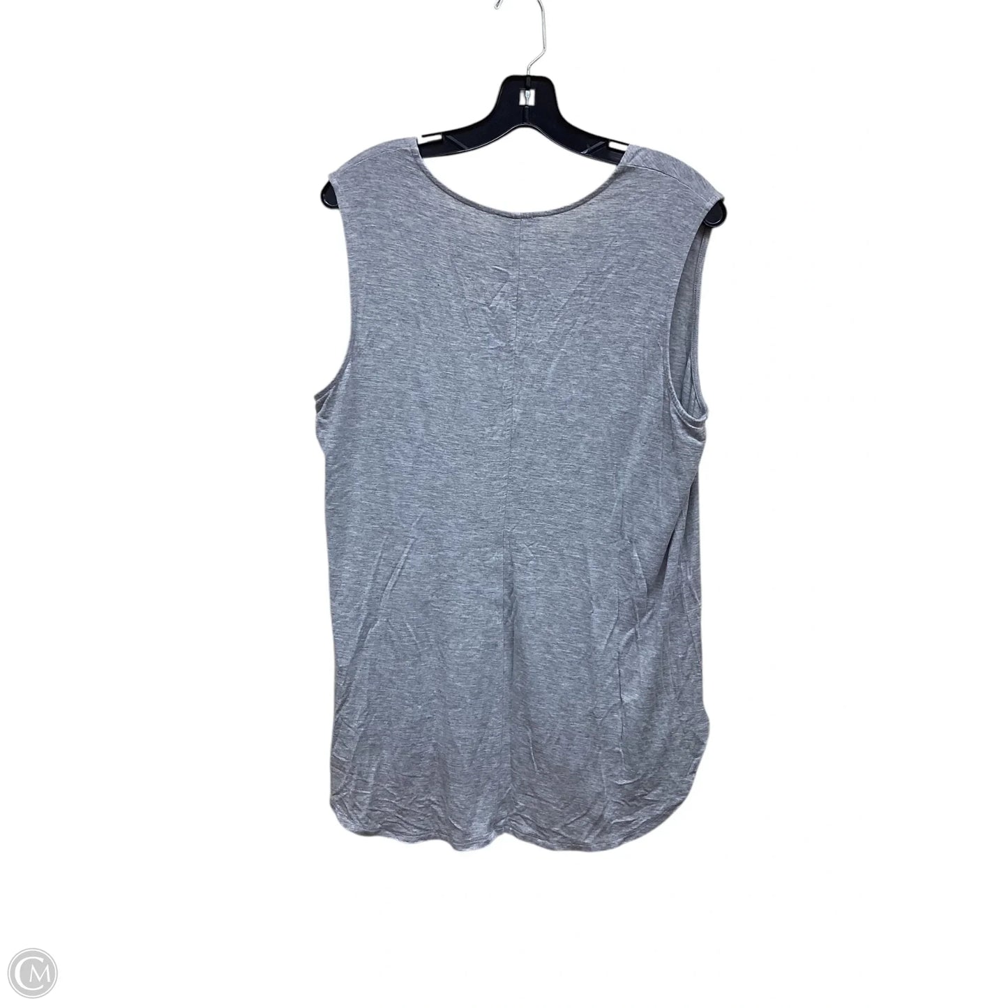 Top Sleeveless By Daily Ritual In Grey, Size: 1x
