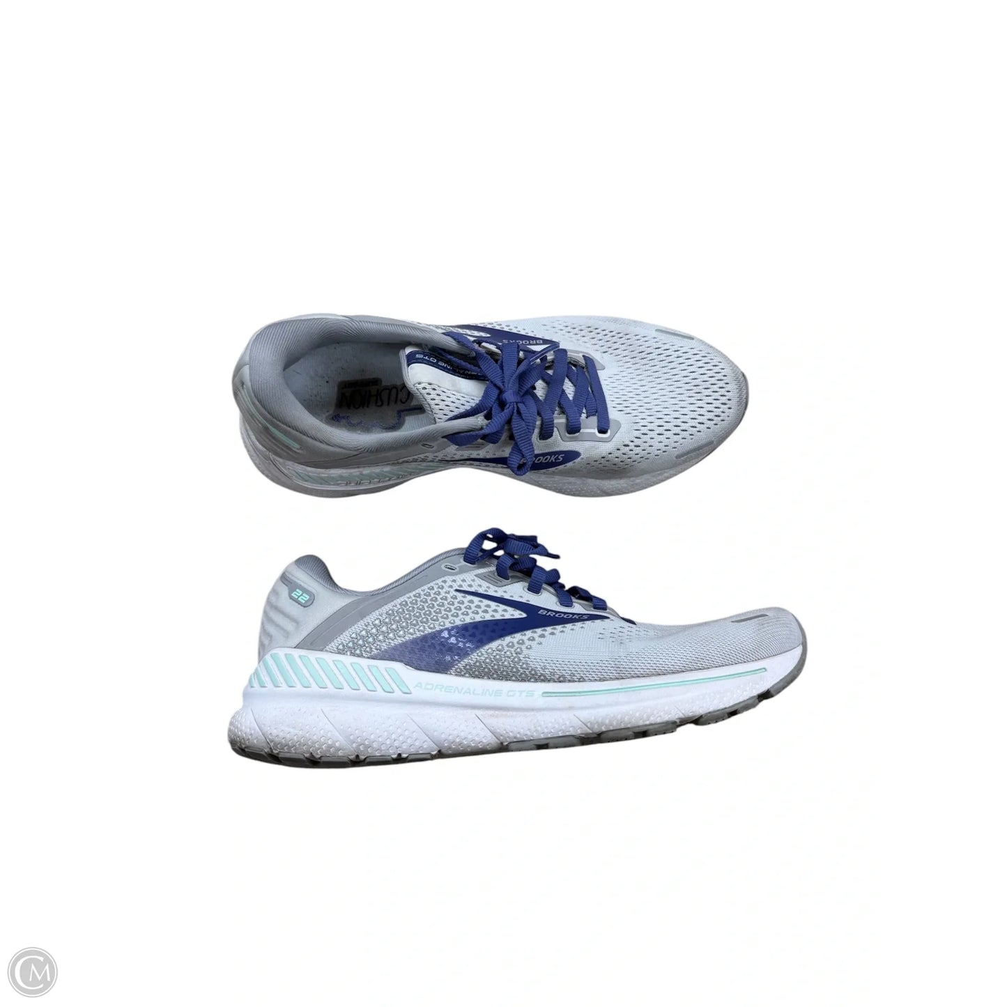 Shoes Athletic By Brooks In Grey, Size: 8.5