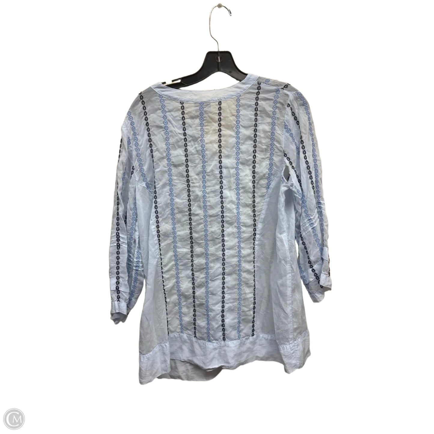 Top Long Sleeve By J. Jill In Blue, Size: M