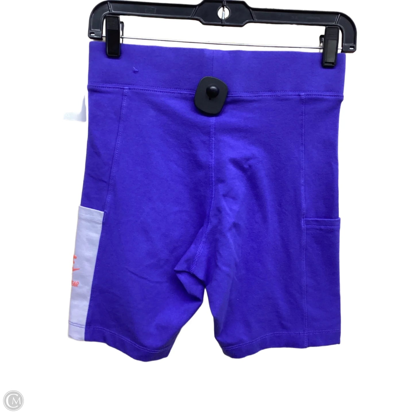 Athletic Shorts By Nike In Purple, Size: M