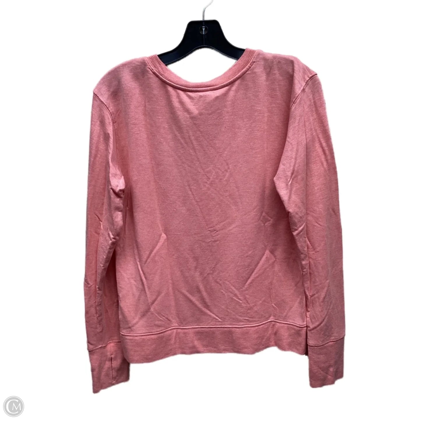 Athletic Top Long Sleeve Crewneck By Athleta In Pink, Size: S