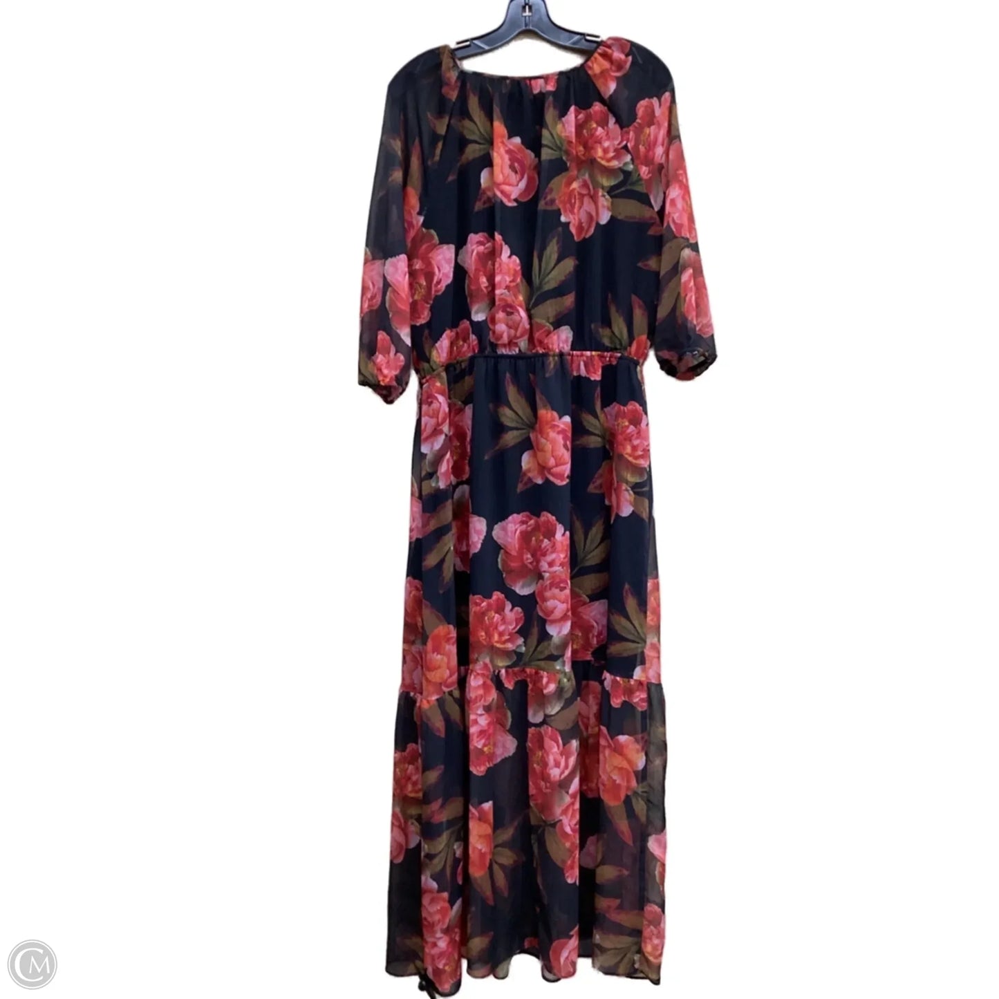Dress Casual Maxi By Ana In Floral Print, Size: L