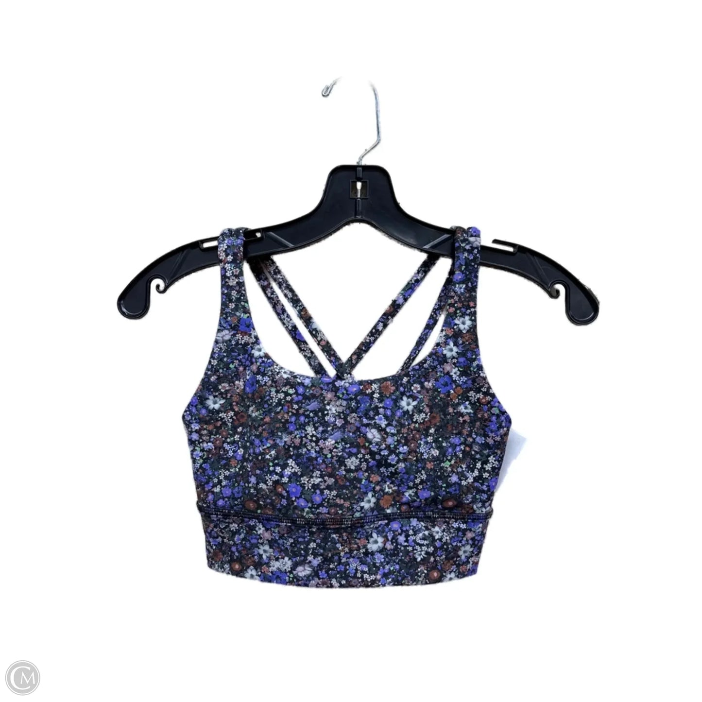 Athletic Bra By Lululemon In Floral Print, Size: 4