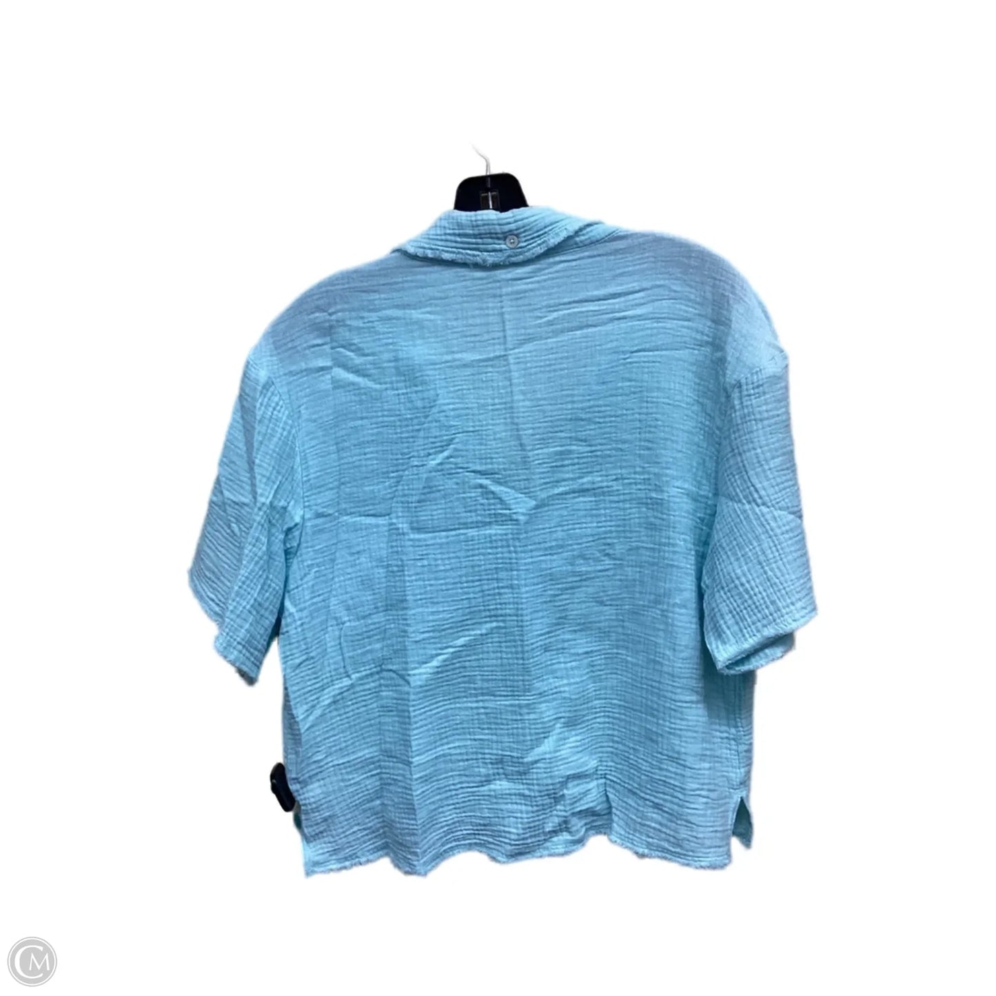 Top Short Sleeve By Aerie In Blue, Size: Xs