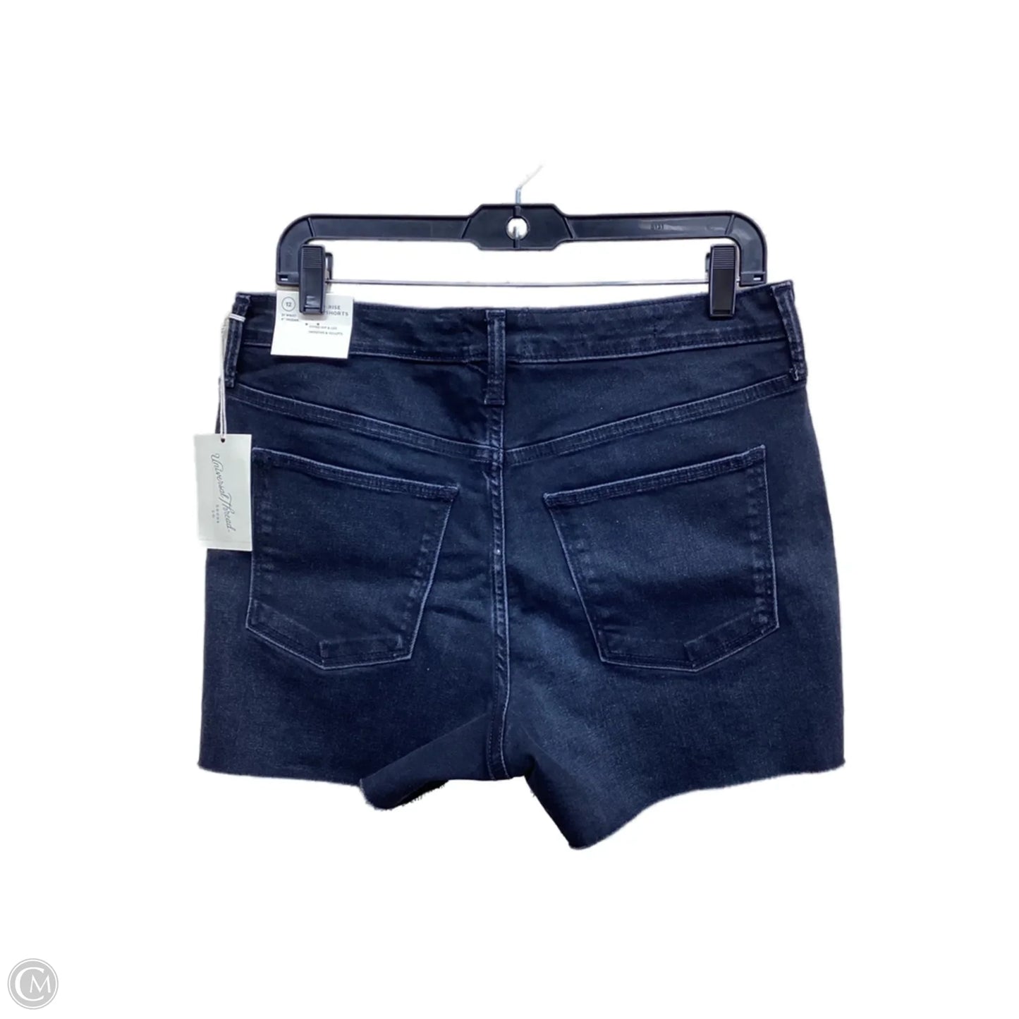 Shorts By Universal Thread In Black Denim, Size: 12