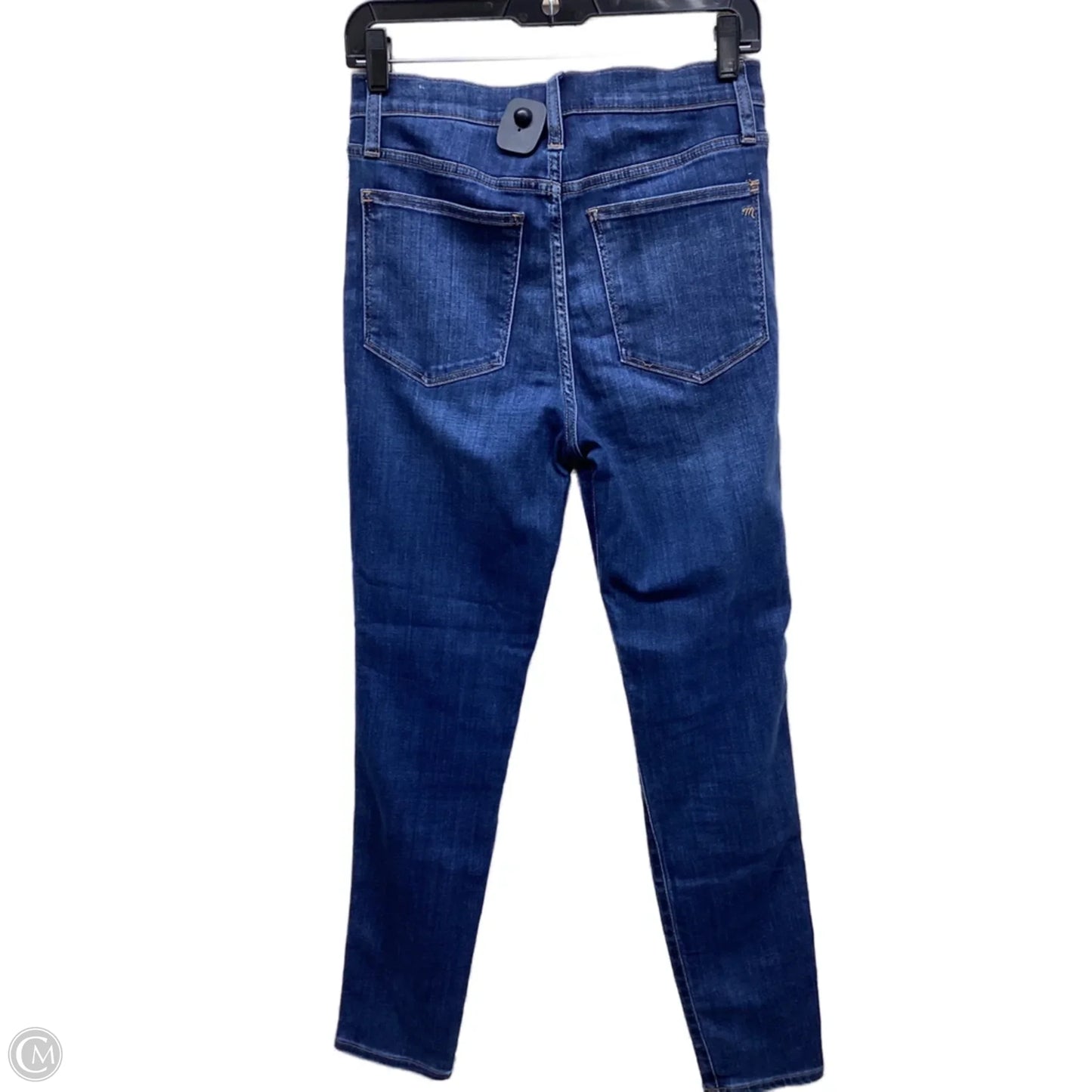 Jeans Skinny By Madewell In Blue Denim, Size: 4