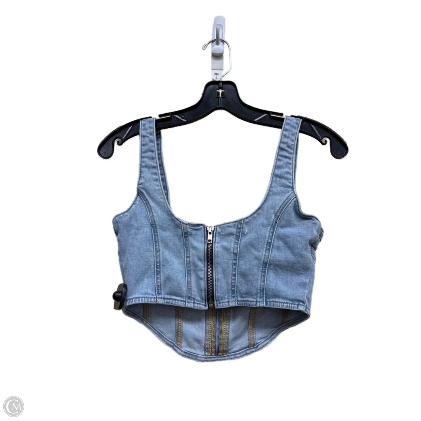 Top Sleeveless By Clothes Mentor In Blue, Size: S