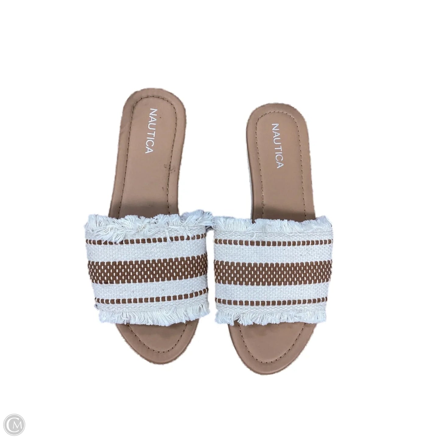 Sandals Flats By Nautica In White, Size: 8.5