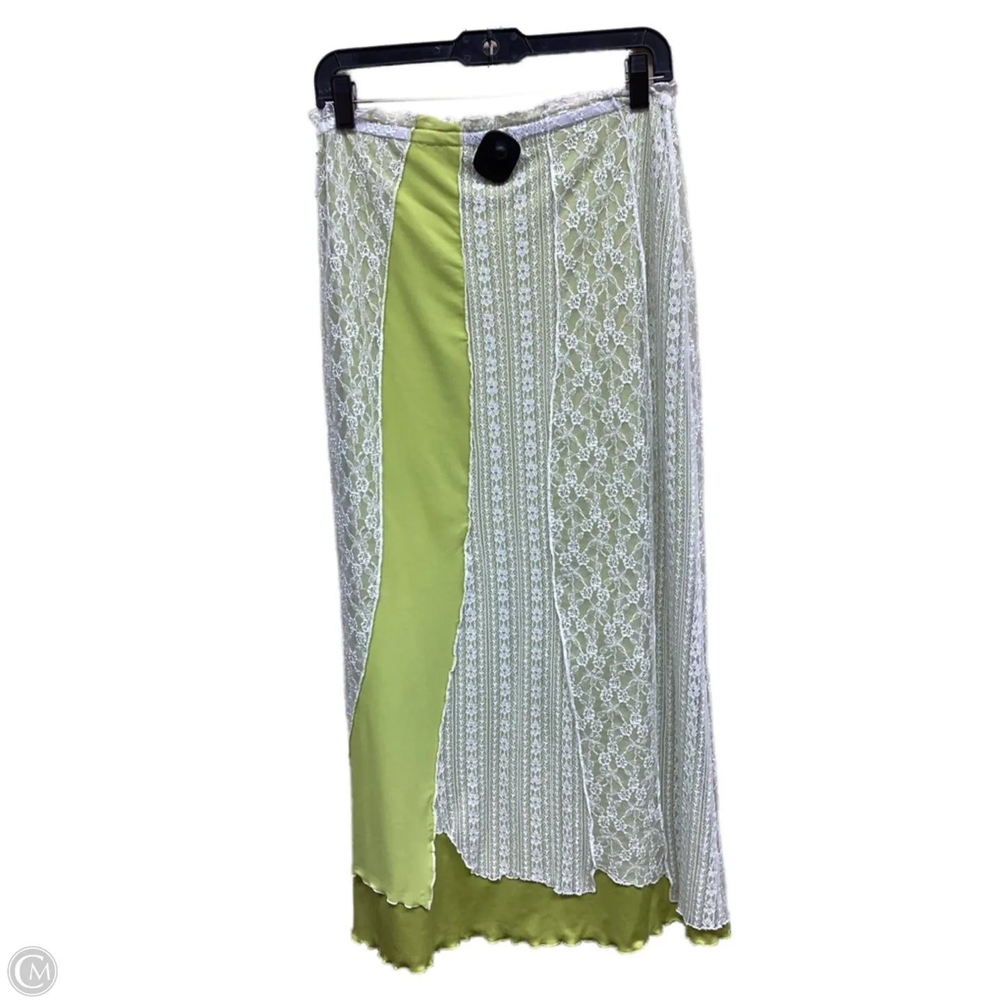 Skirt Maxi By Urban Outfitters In Yellow, Size: L