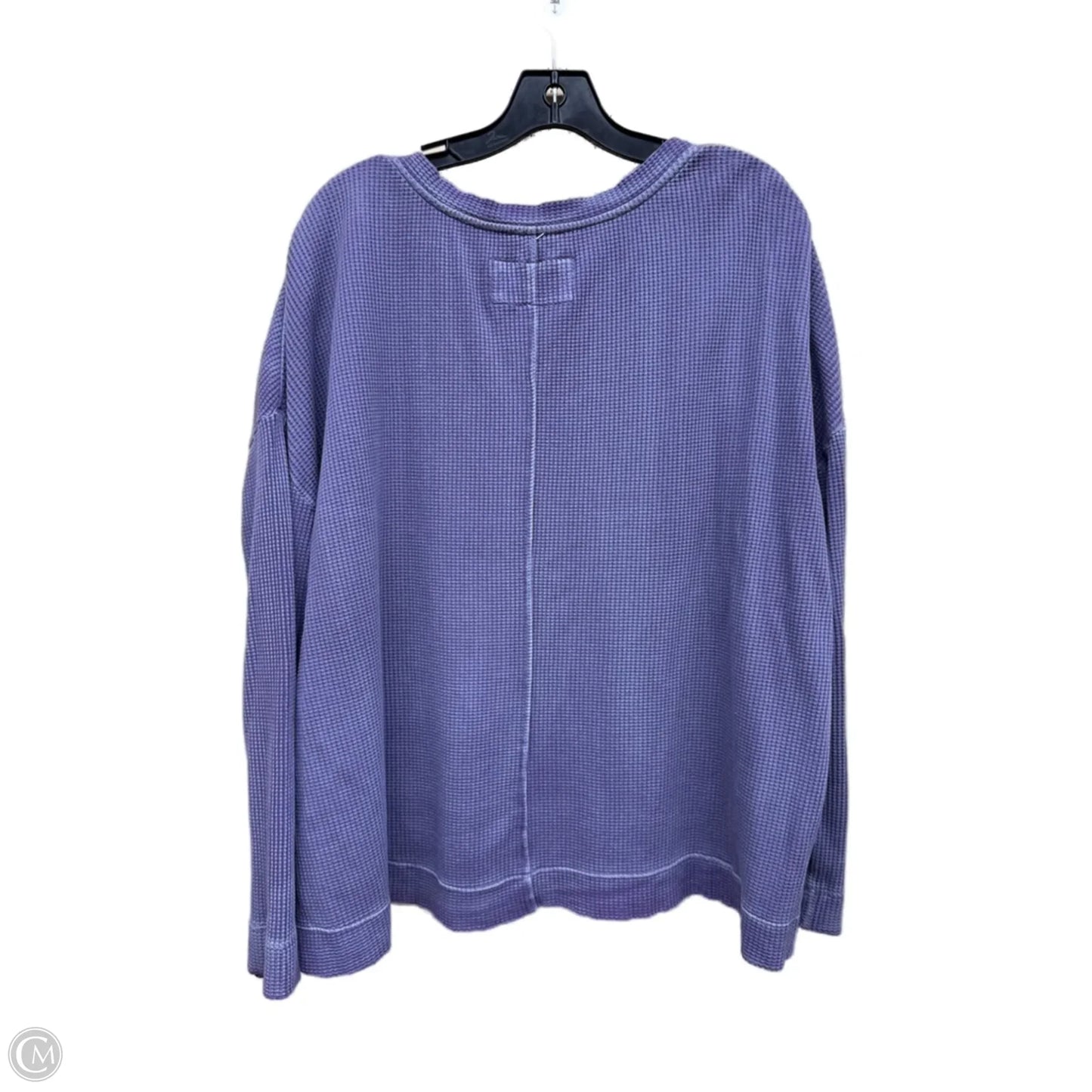 Top Long Sleeve By Pilcro In Purple, Size: M