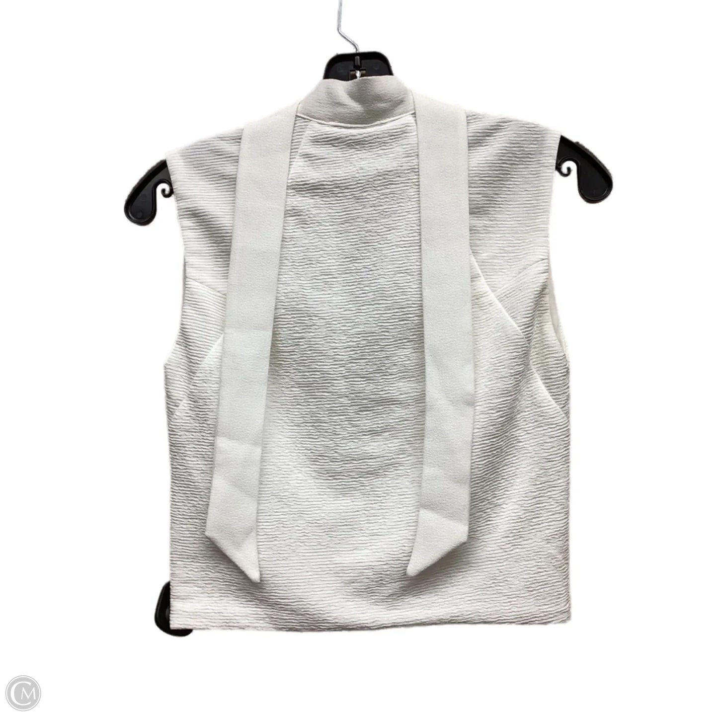 Top Sleeveless By Zara In White, Size: S