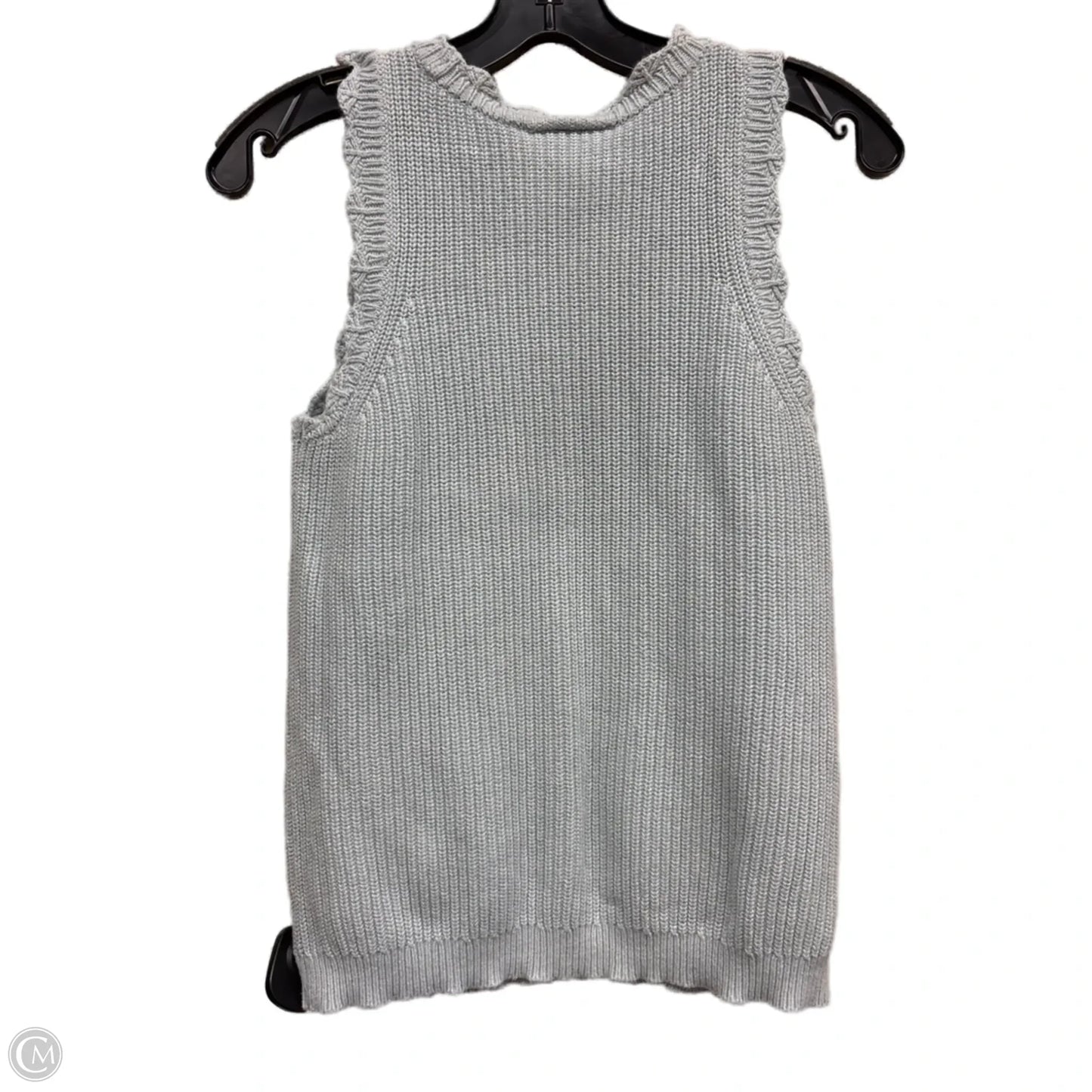 Top Sleeveless By Loft In Blue, Size: S