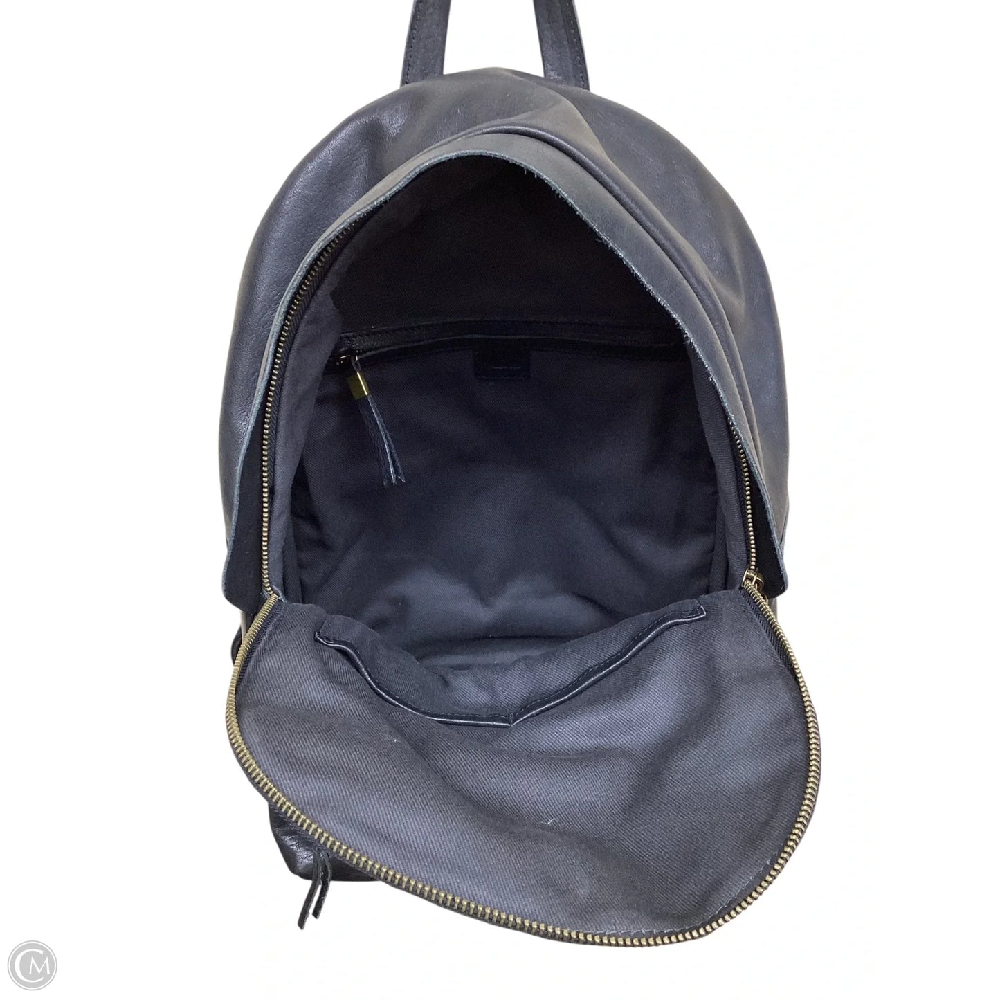 Backpack Leather By Madewell, Size: Large