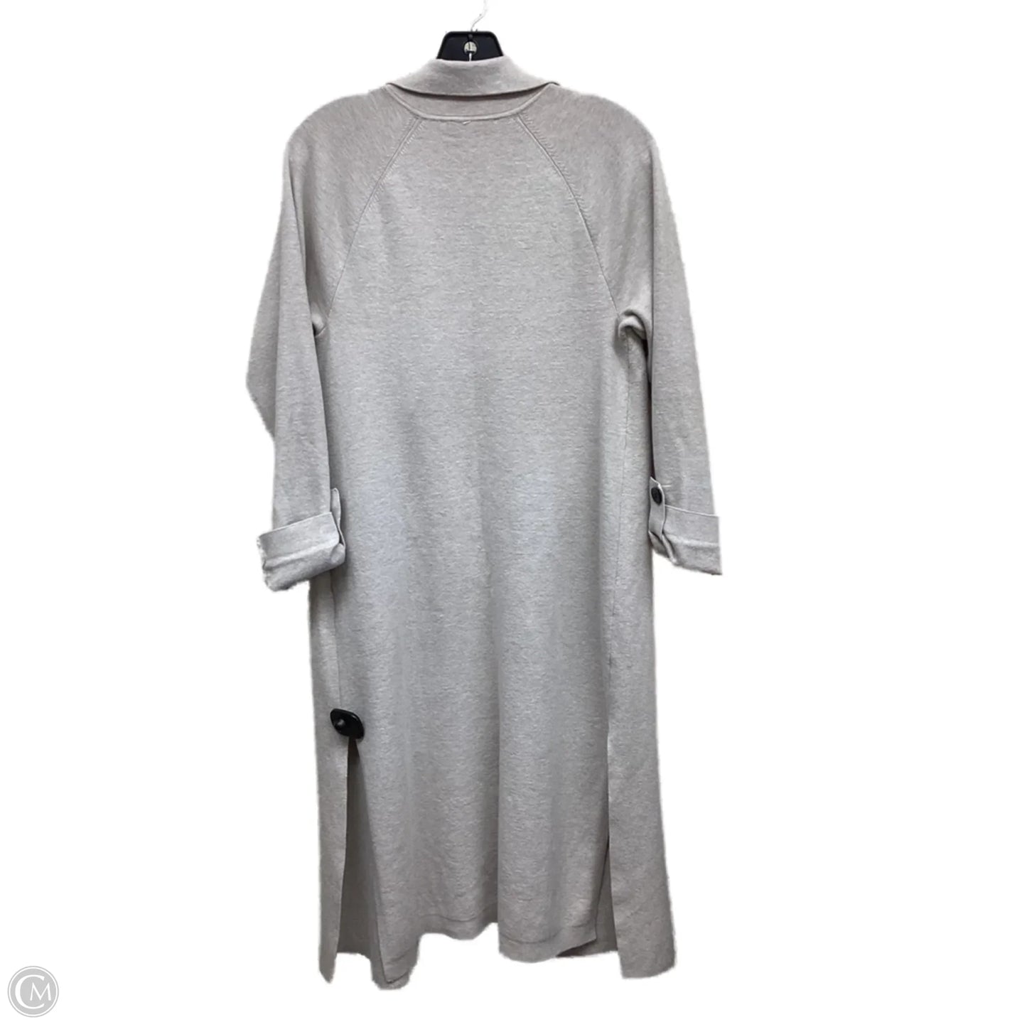 Sweater Cardigan By Ann Taylor In Tan, Size: Xs