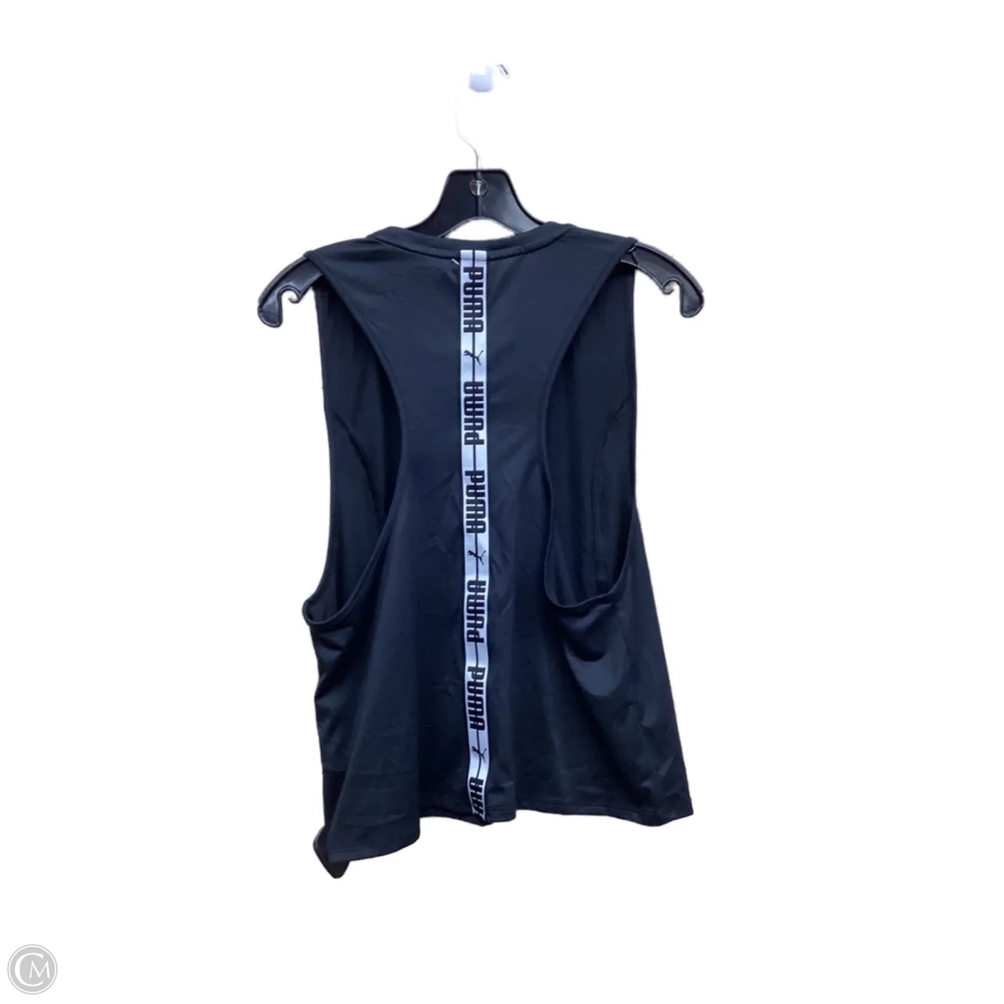 Athletic Tank Top By Puma In Black, Size: M