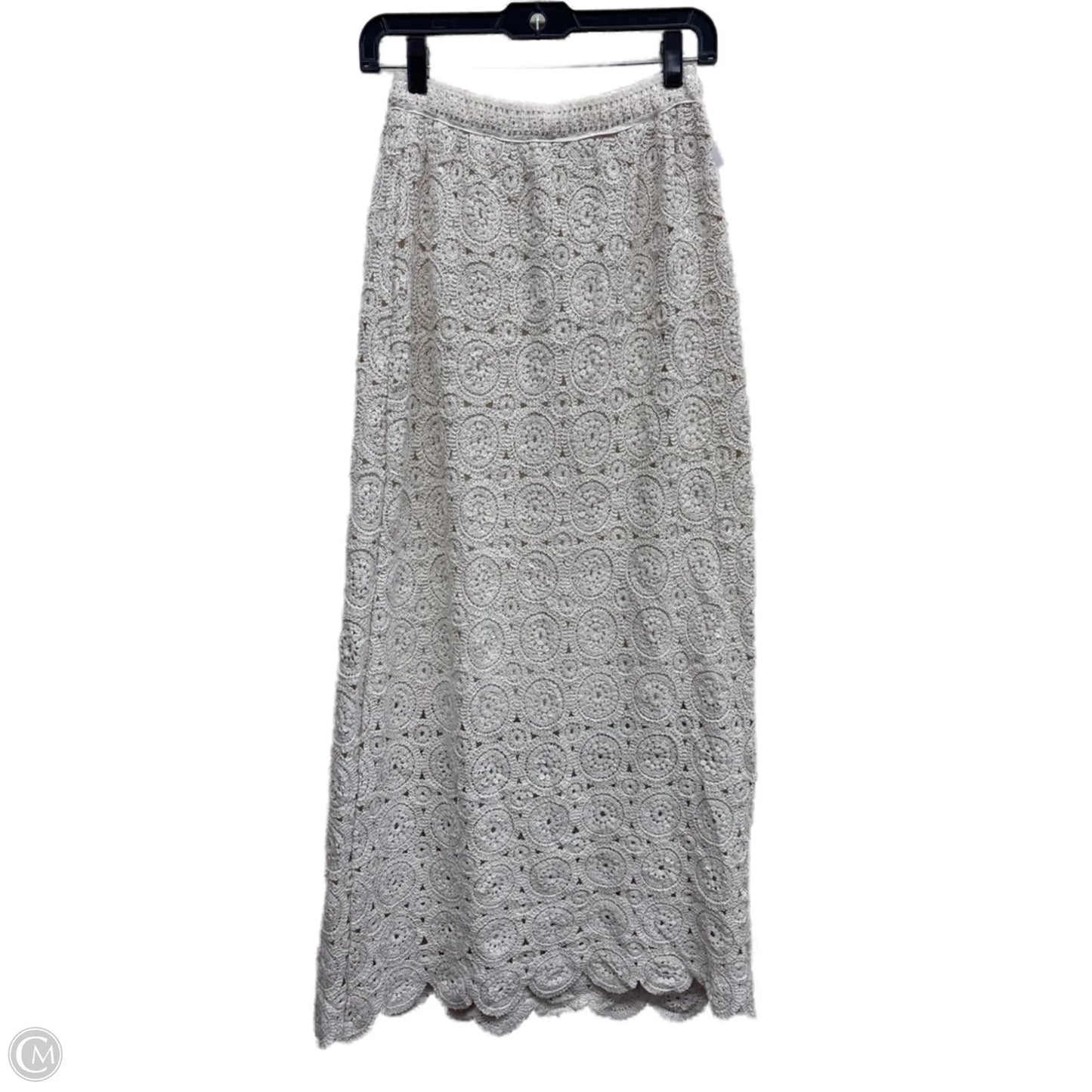 Skirt Maxi By Clothes Mentor In Tan, Size: L