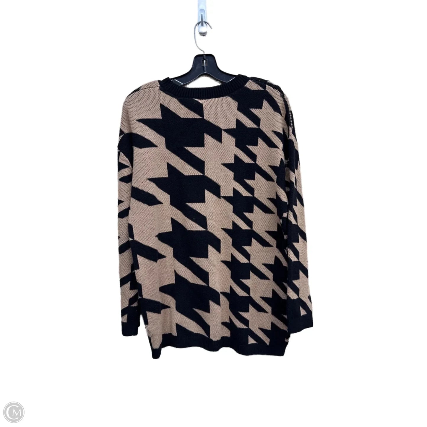 Sweater By Express In Black & Brown, Size: S