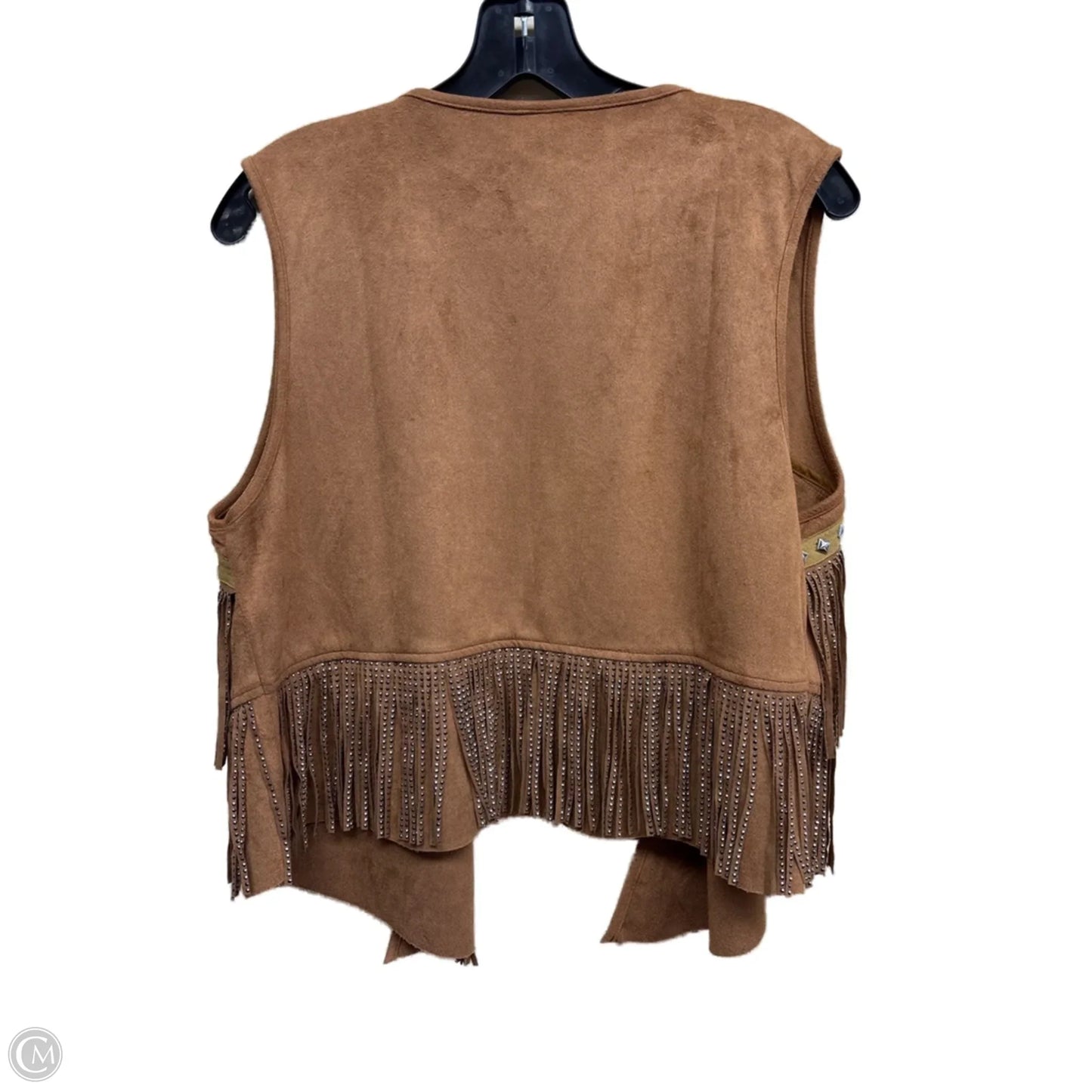 Vest Fleece By Vocal In Bronze, Size: L