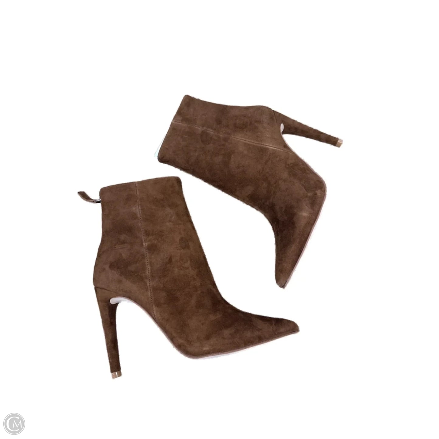 Boots Ankle Heels By Steve Madden In Brown, Size: 7