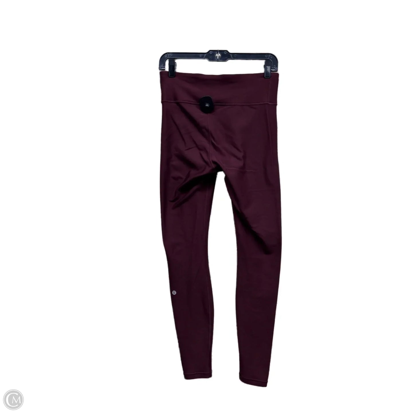 Athletic Pants By Lululemon In Maroon, Size: 8