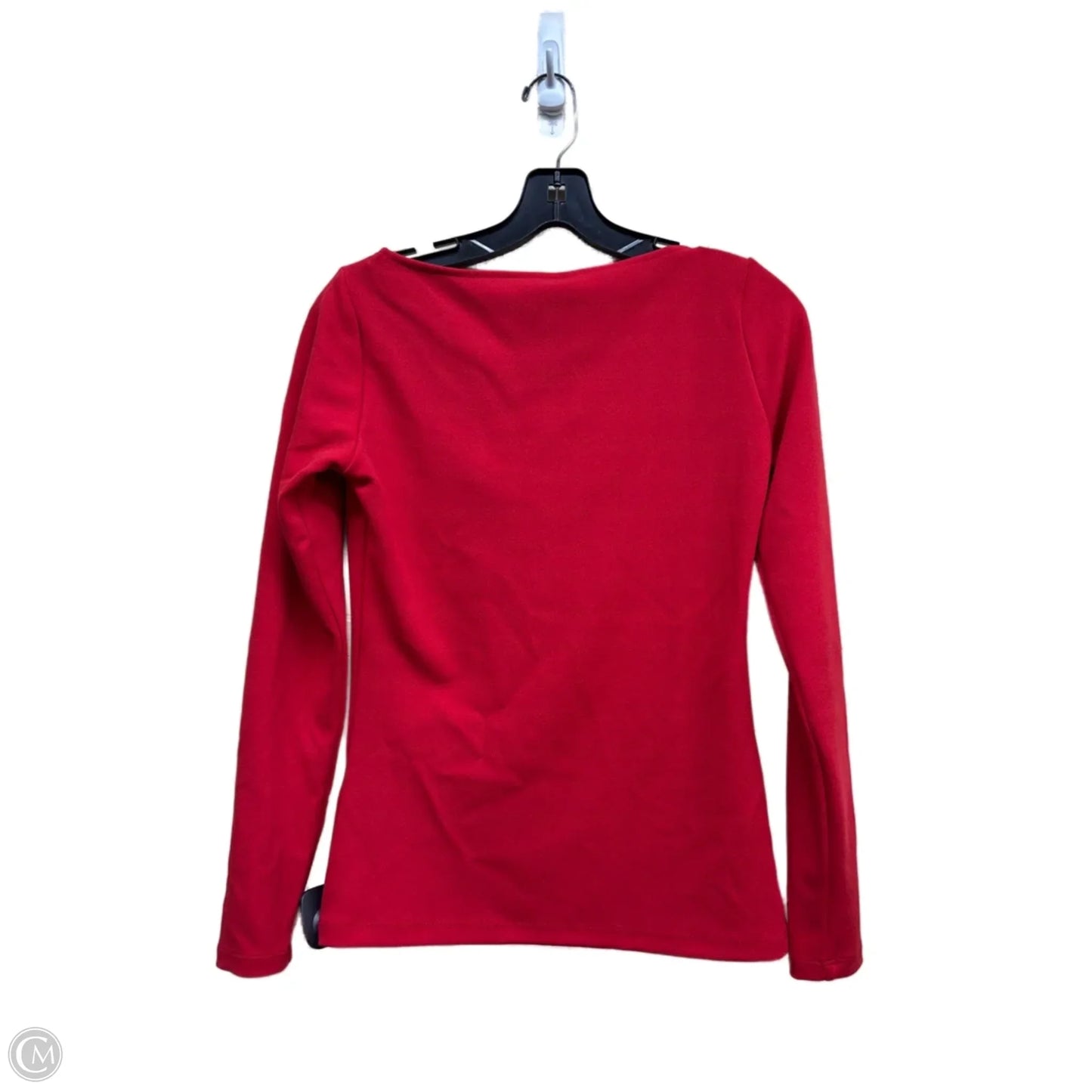 Top Long Sleeve By H&m In Red, Size: S