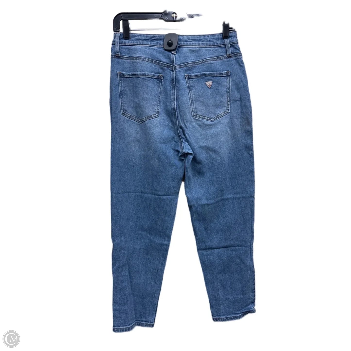 Jeans Straight By Guess In Blue Denim, Size: 6