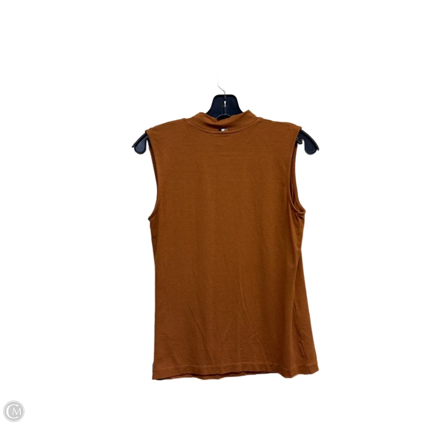 Top Short Sleeve By Hugo Boss In Orange, Size: S