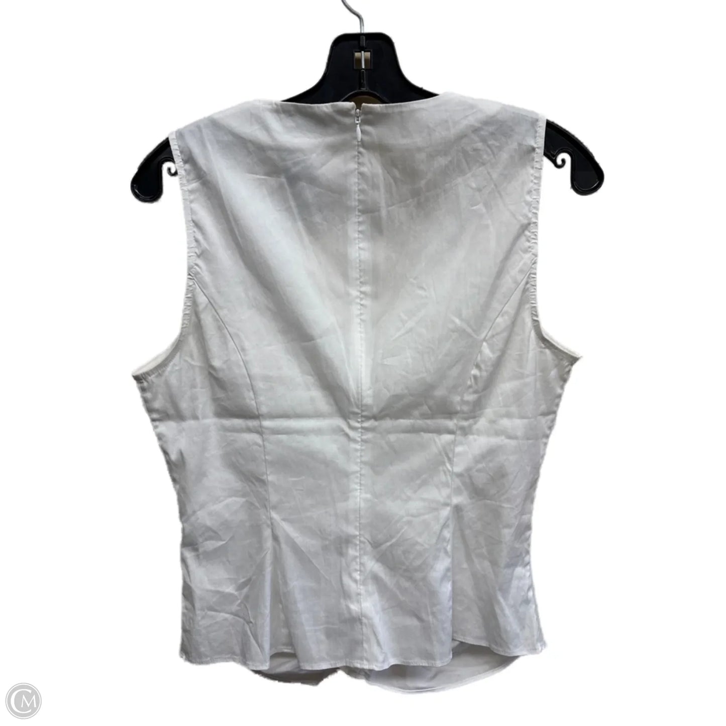 Top Sleeveless By White House Black Market In White, Size: M