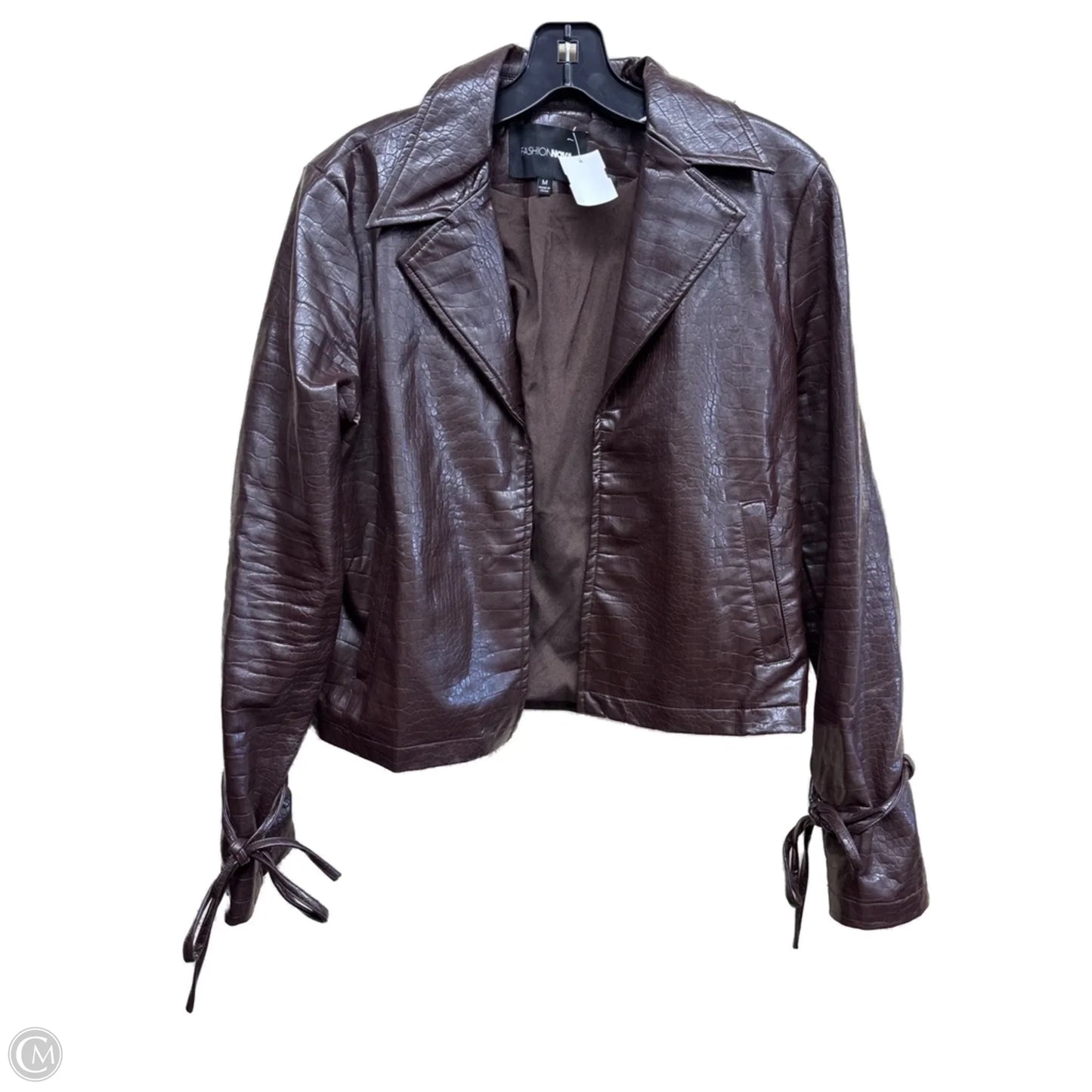 Jacket Other By Fashion Nova In Brown, Size: M