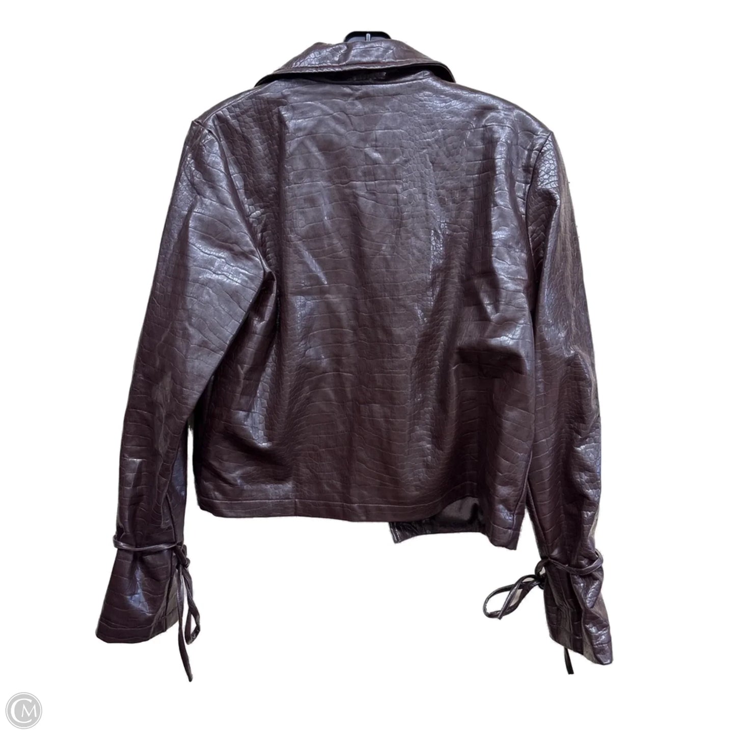 Jacket Other By Fashion Nova In Brown, Size: M