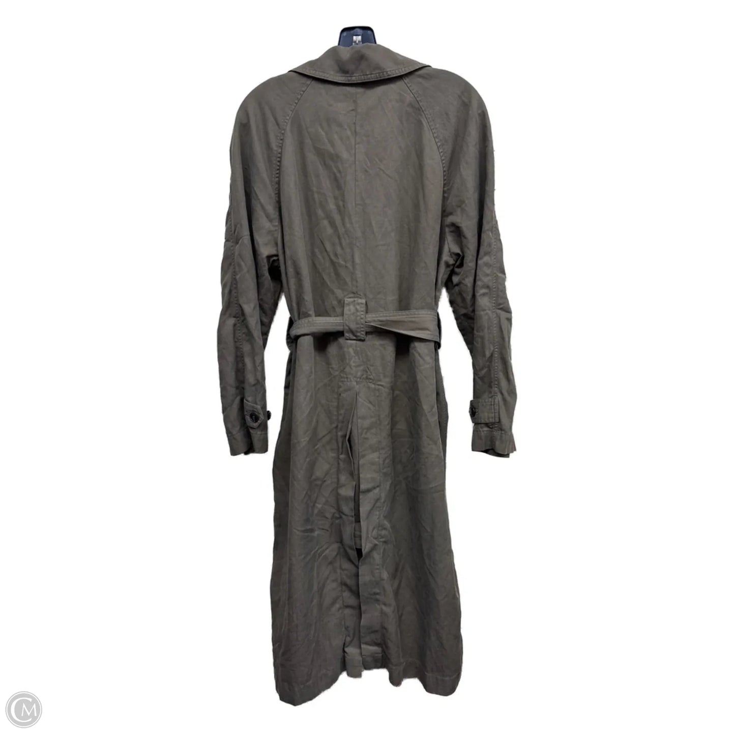 Coat Trench Coat By Madewell In Ombre Print, Size: L