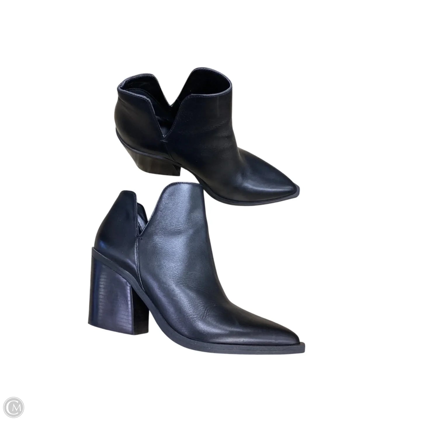 Boots Ankle Heels By Gianni Bini In Black, Size: 8