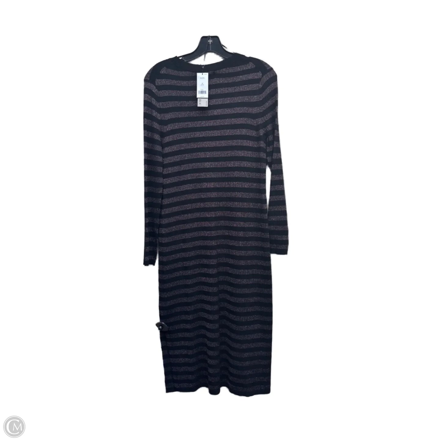 Dress Casual Short By Banana Republic In Striped Pattern, Size: M