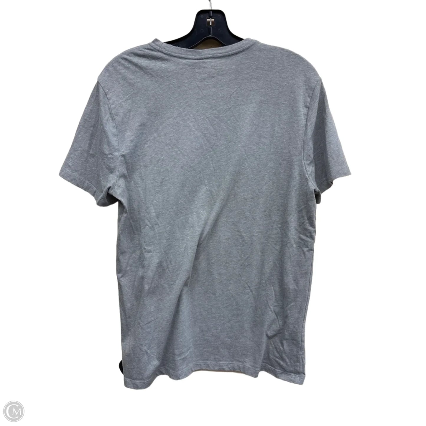 Top Short Sleeve By Clothes Mentor In Grey, Size: M