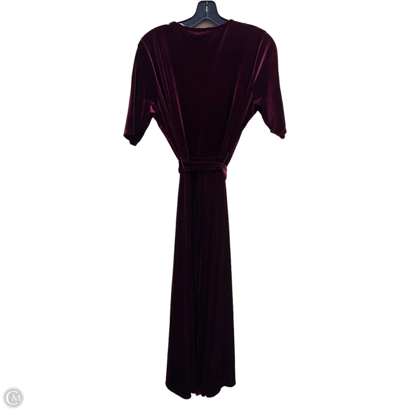 Dress Casual Midi By Msk In Maroon, Size: L