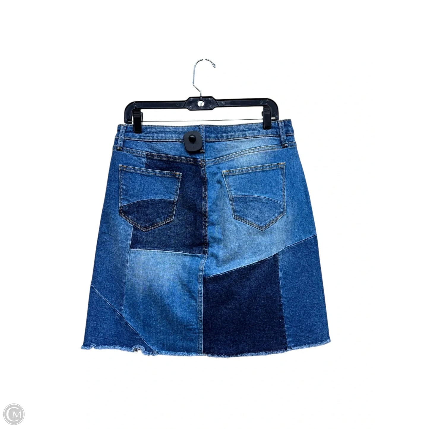 Skirt Mini & Short By Driftwood In Blue Denim, Size: 8