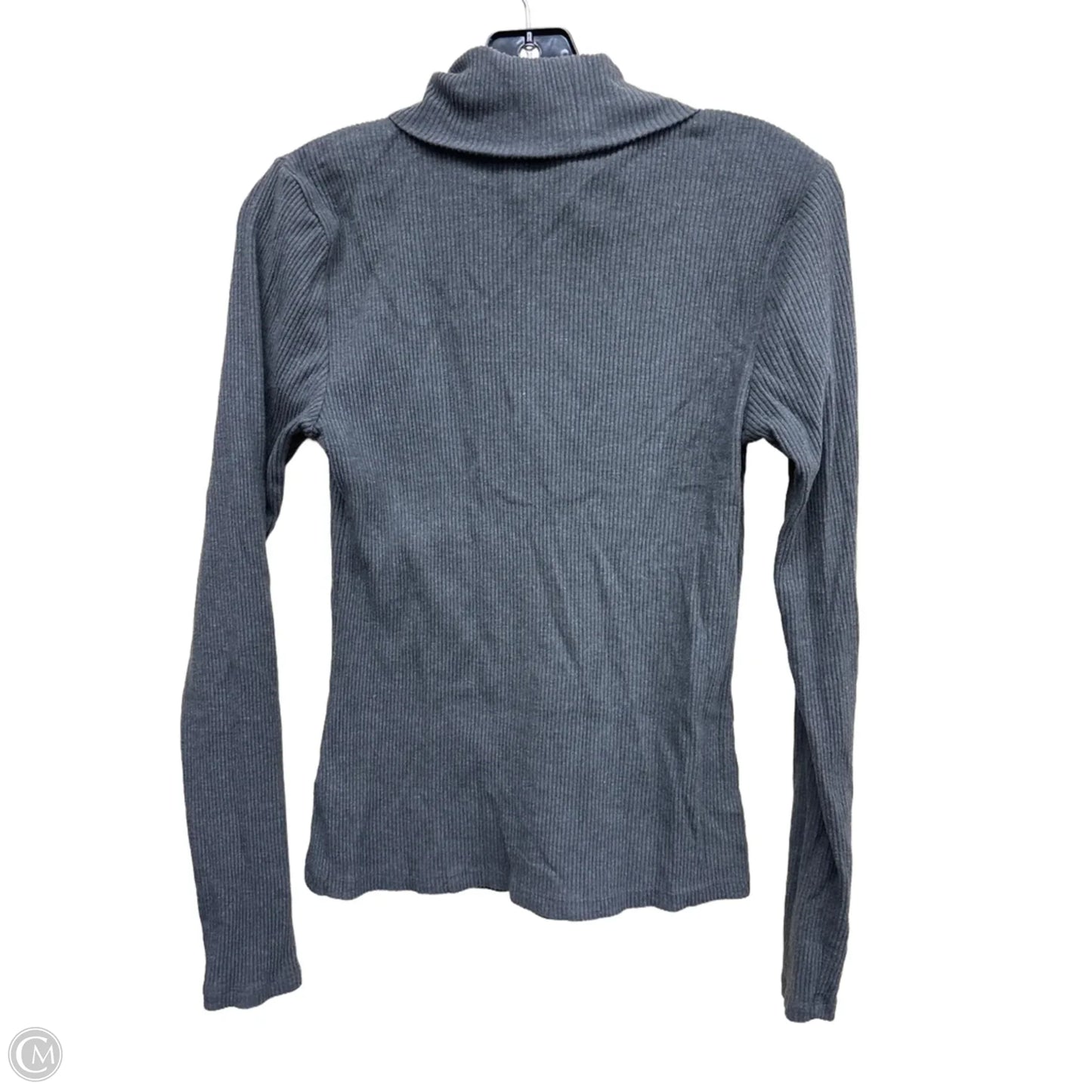 Top Long Sleeve By Old Navy In Grey, Size: M