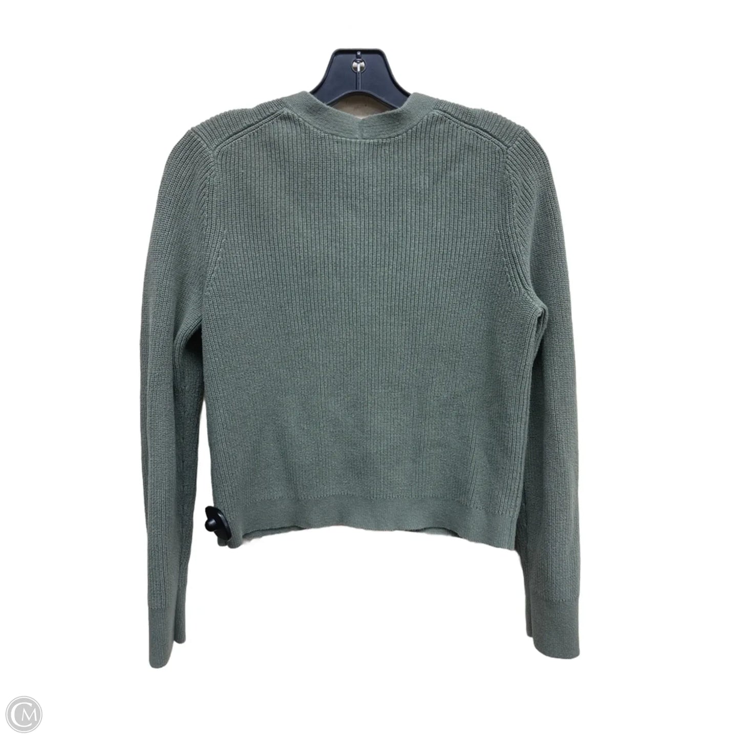 Sweater Cardigan By Banana Republic In Green, Size: S