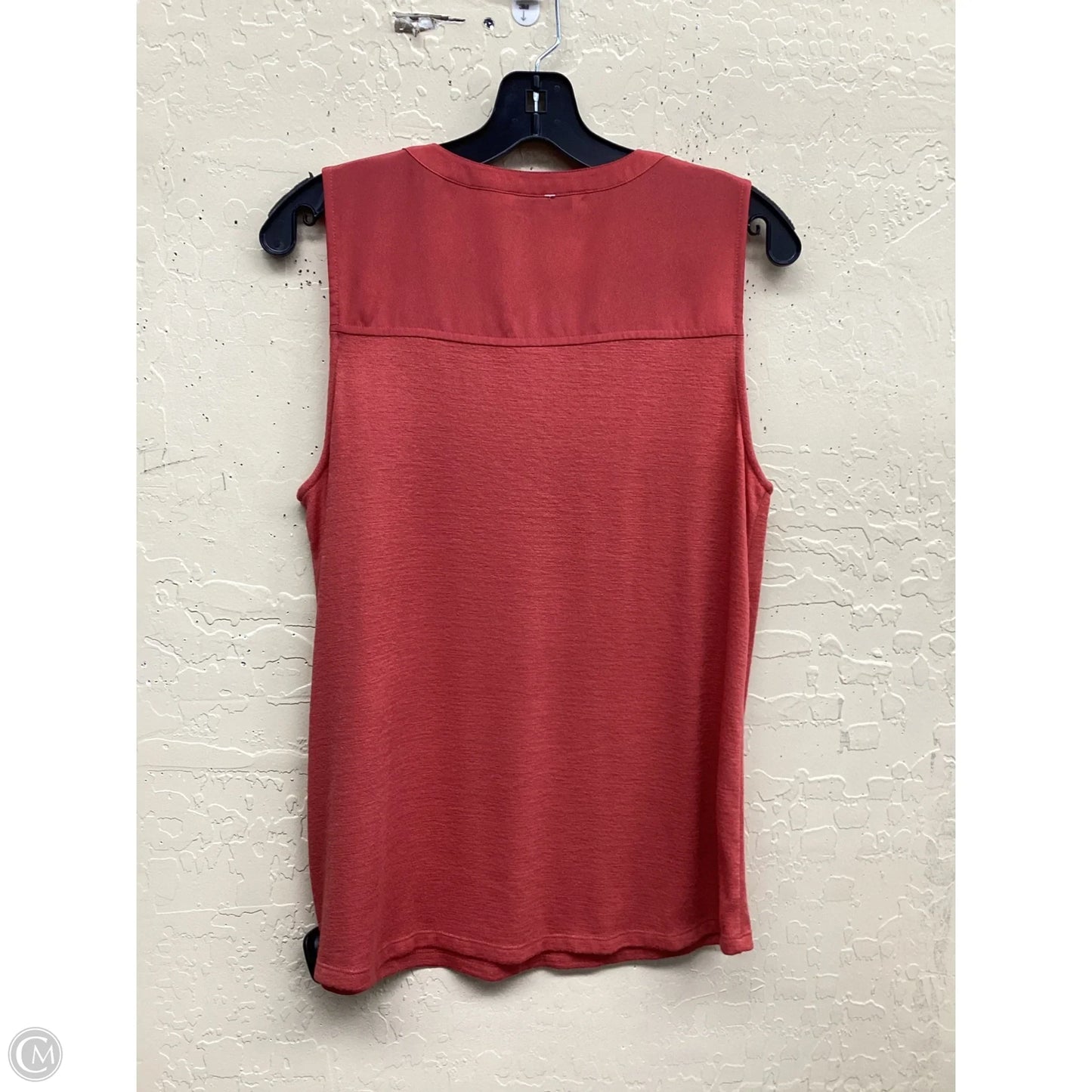 Top Sleeveless By 41 Hawthorn In Orange, Size: M