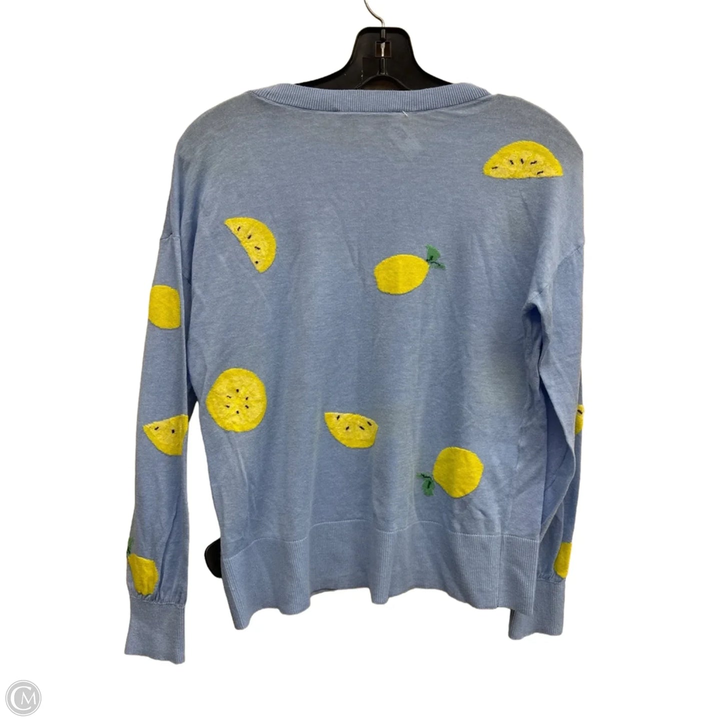 Top Long Sleeve By Loft In Blue, Size: M