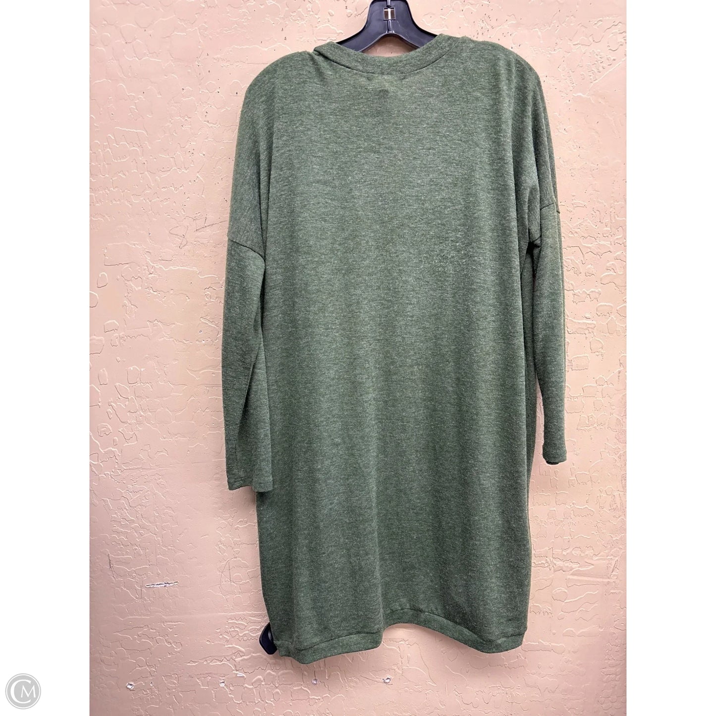Sweater Cardigan By Clothes Mentor In Green, Size: S