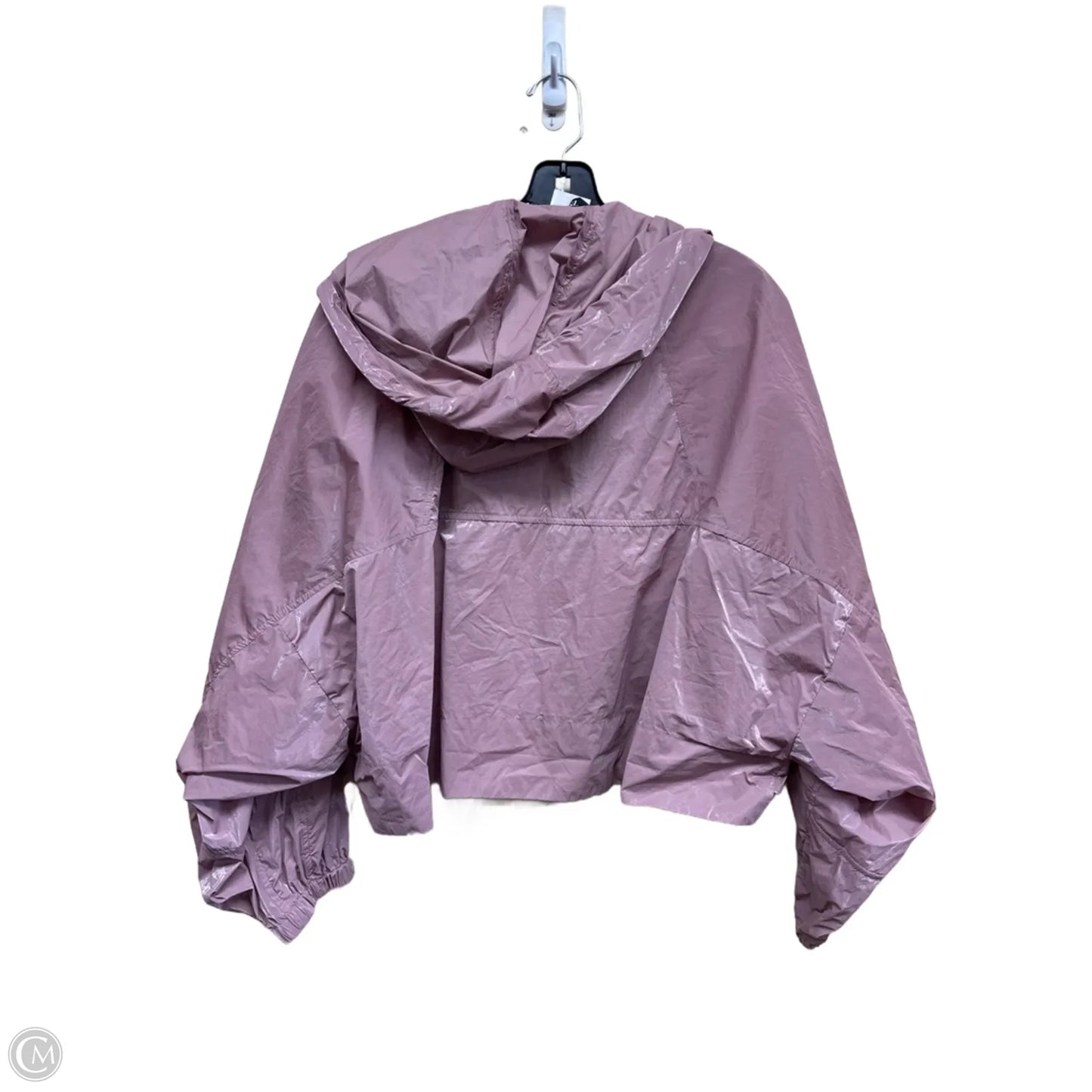 Jacket Windbreaker By Zara In Pink, Size: M