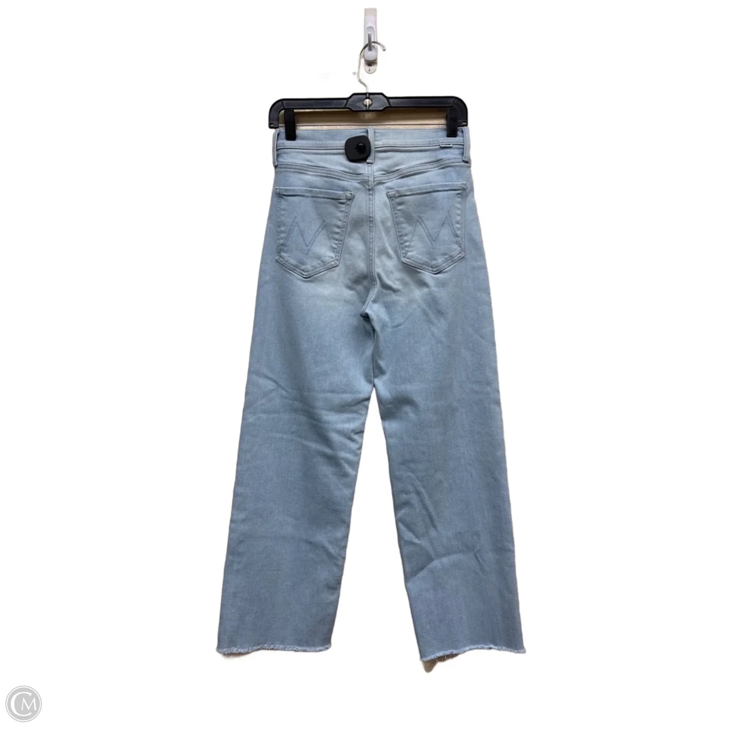 Jeans Wide Leg By Mother In Blue Denim, Size: 2