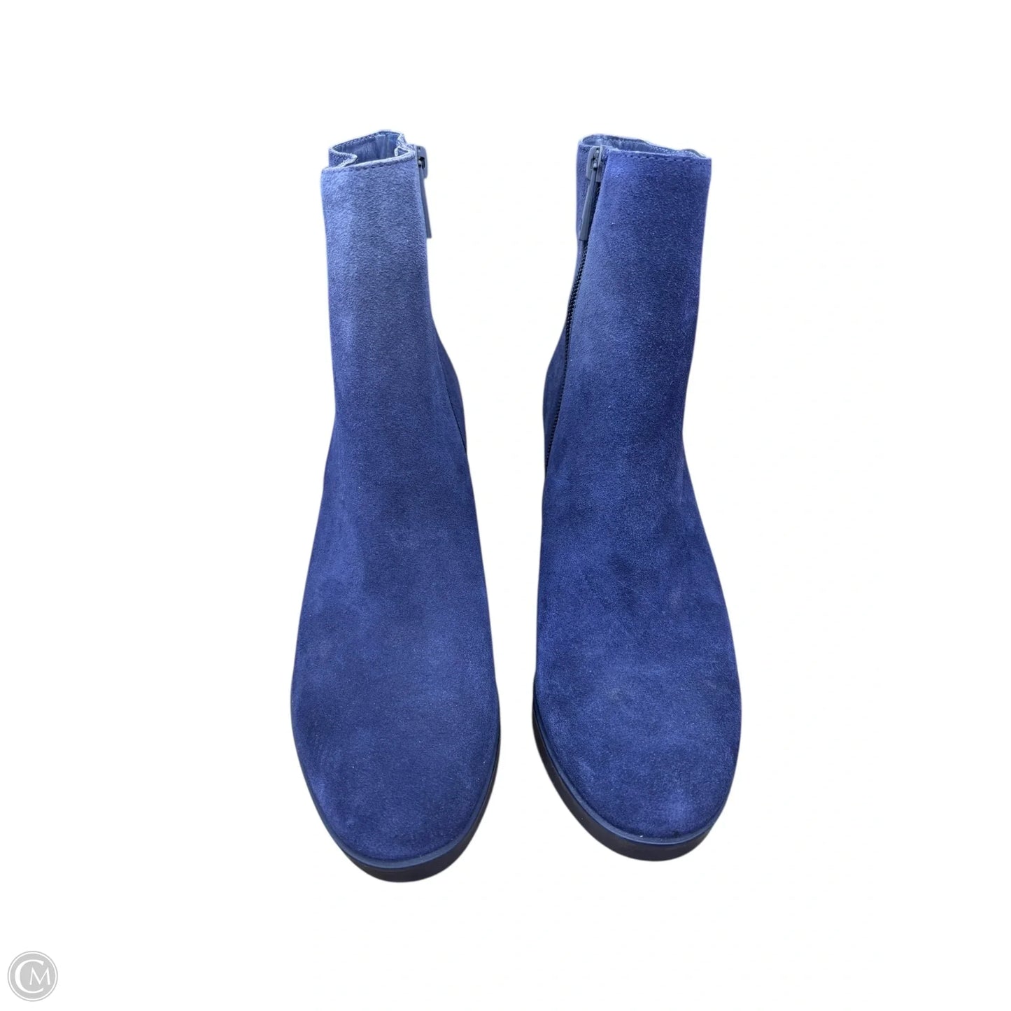 Boots Ankle Heels By Naturalizer In Blue, Size: 7.5