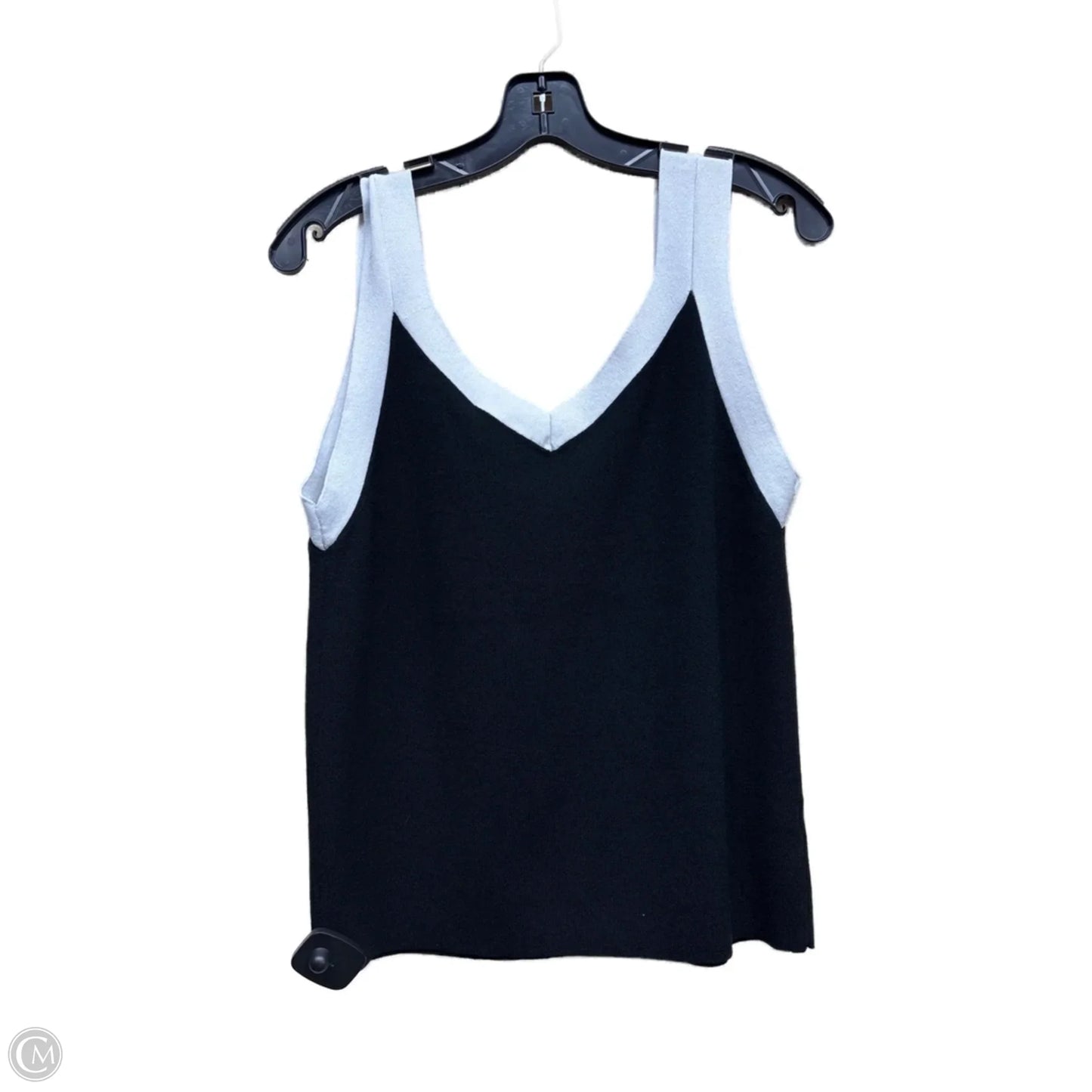 Top Sleeveless By Ann Taylor In Black, Size: M