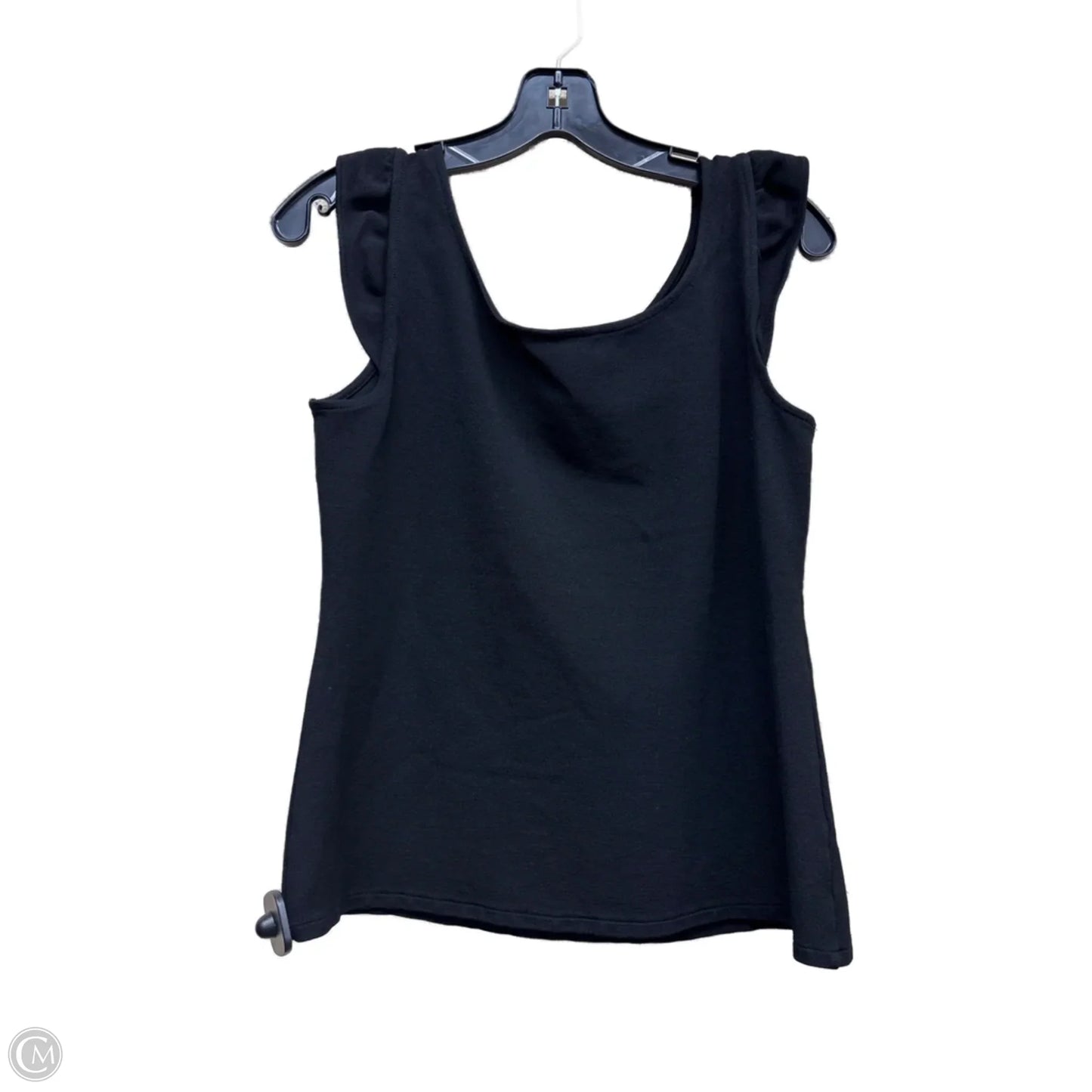Top Sleeveless By Ann Taylor In Black, Size: L