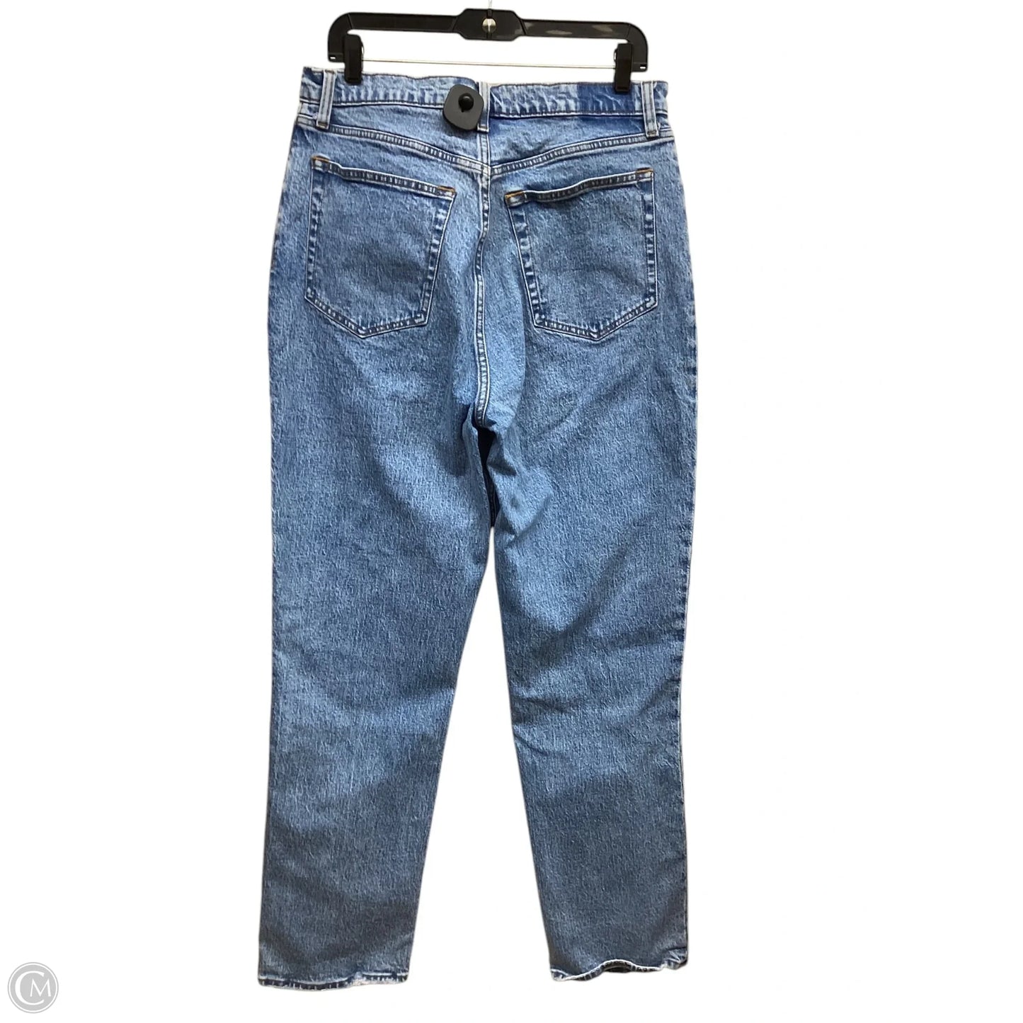 Jeans Straight By Abercrombie And Fitch In Blue Denim, Size: 14