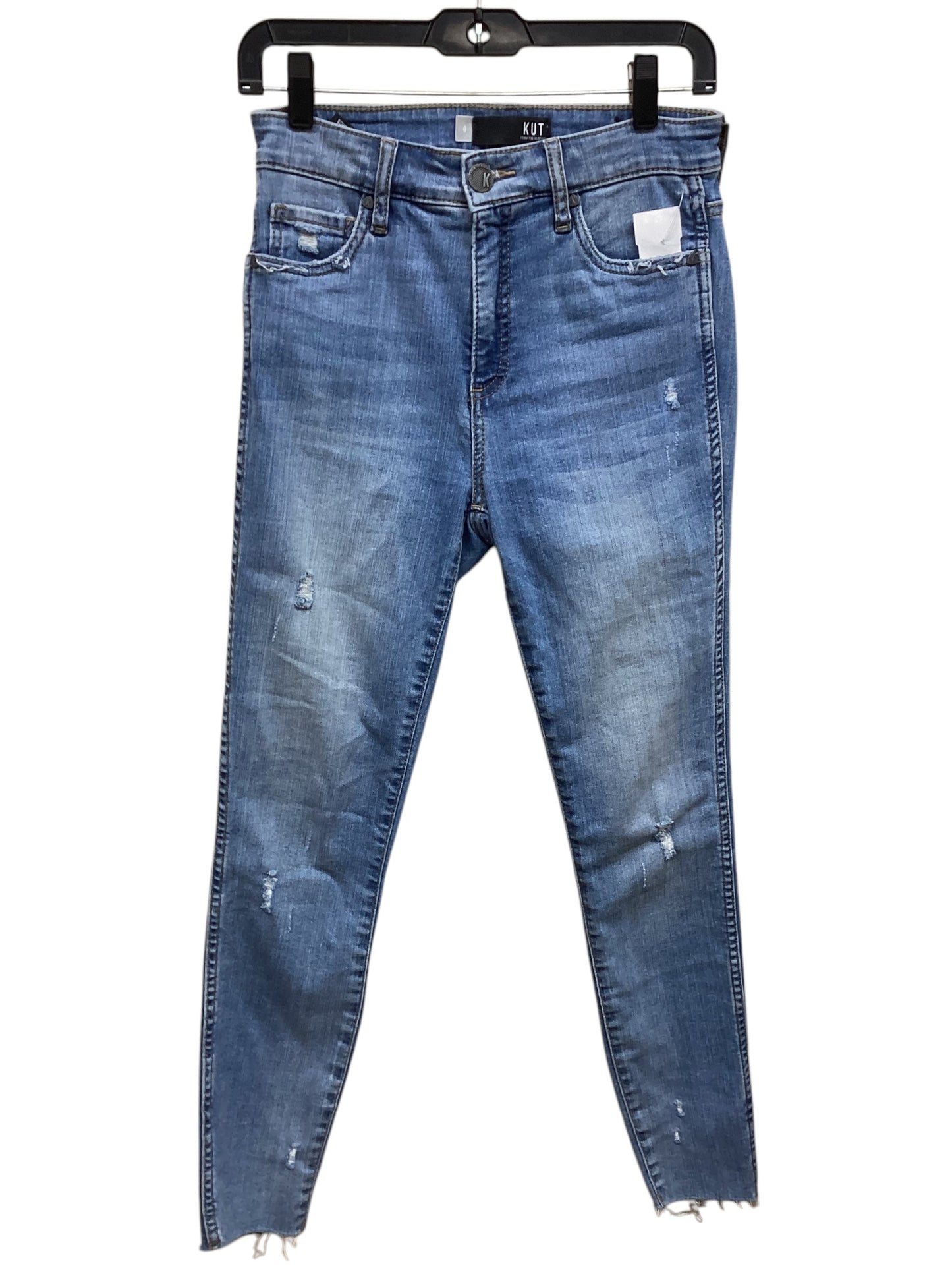 Jeans Skinny By Kut In Blue, Size: 0