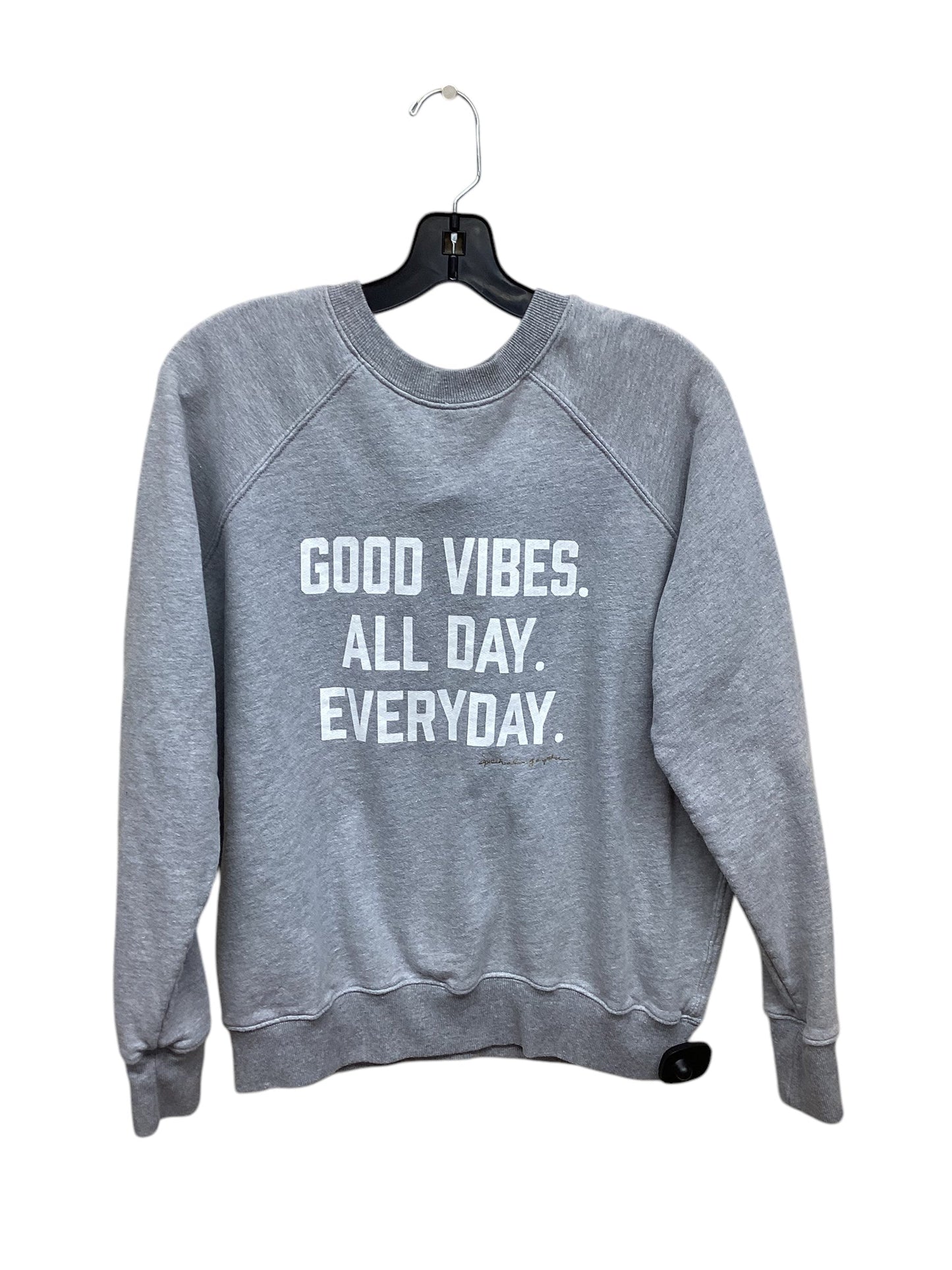 Sweater By Spiritual Gangster In Grey, Size: S