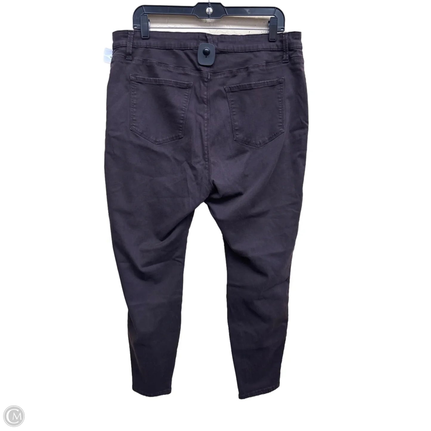 Jeans Skinny By Pistola In Purple Denim, Size: 18